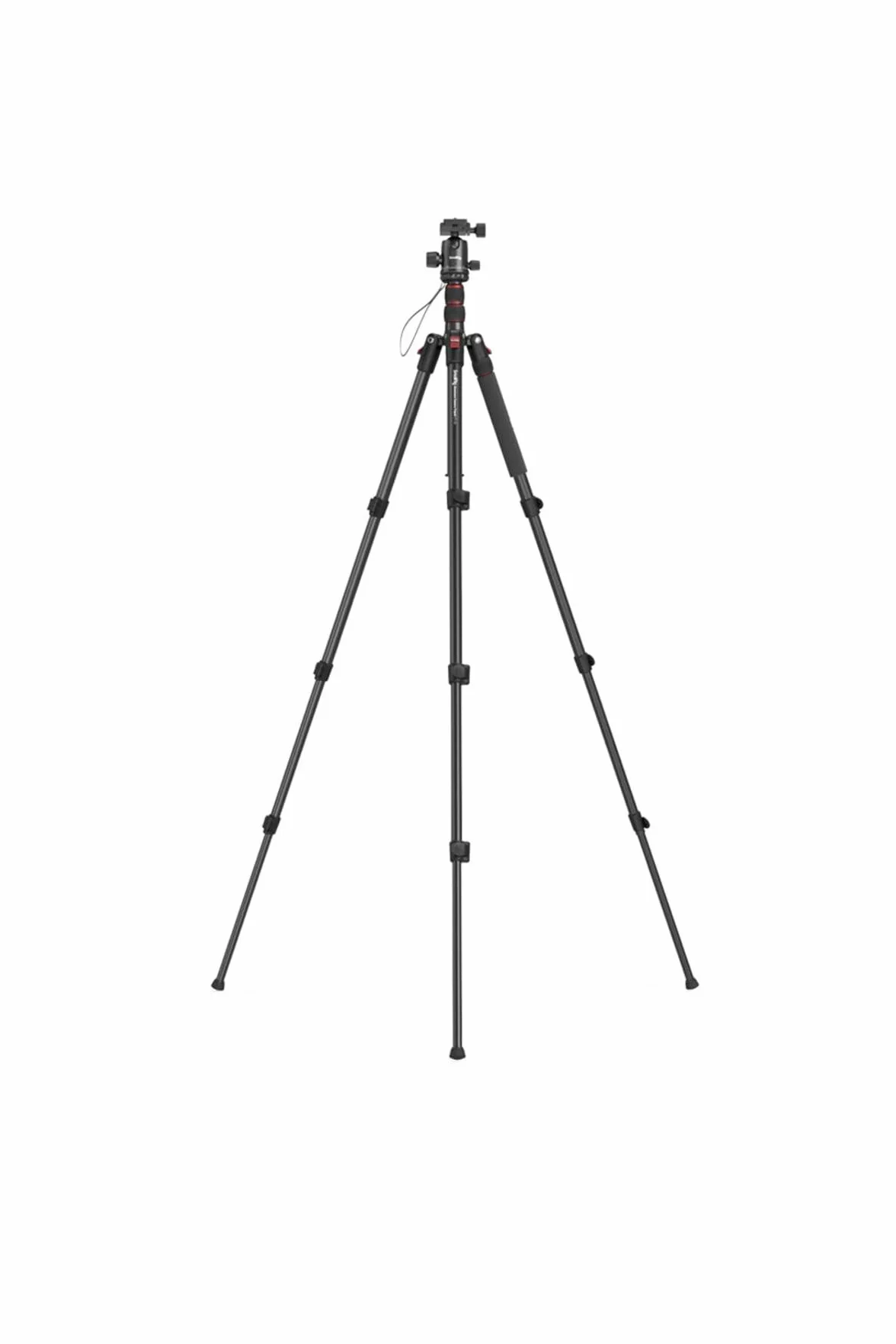 SMALLRIG 71" statyw fotograficzny, składany aluminiowy statyw, zdejmowana głowica kulowa 360° i płytka szybkiego zwalniania, z zaciskiem do smartfona, ładowność 15 kg 33lb, 71in/180cm - 3935