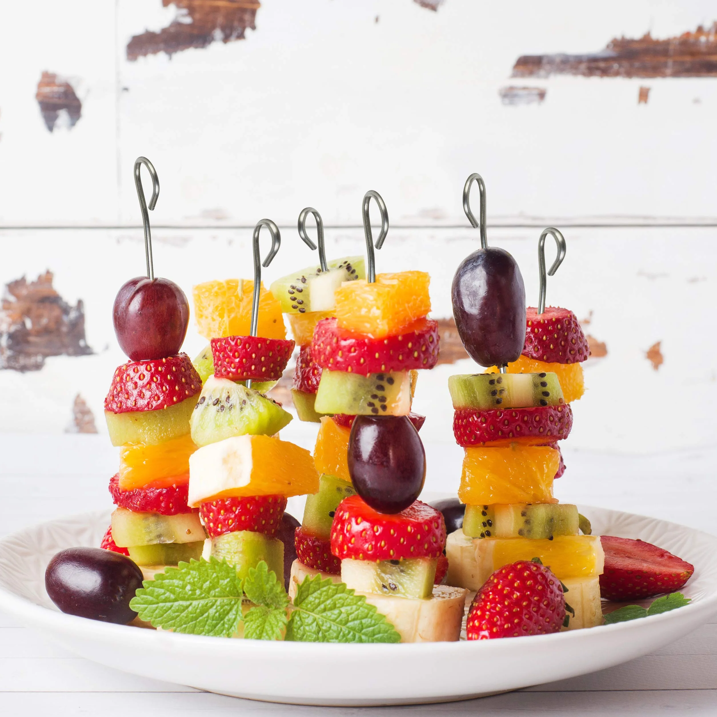 Relaxdays Piques apéritif INOX 11 cm Lot de 100 brochettes argenté