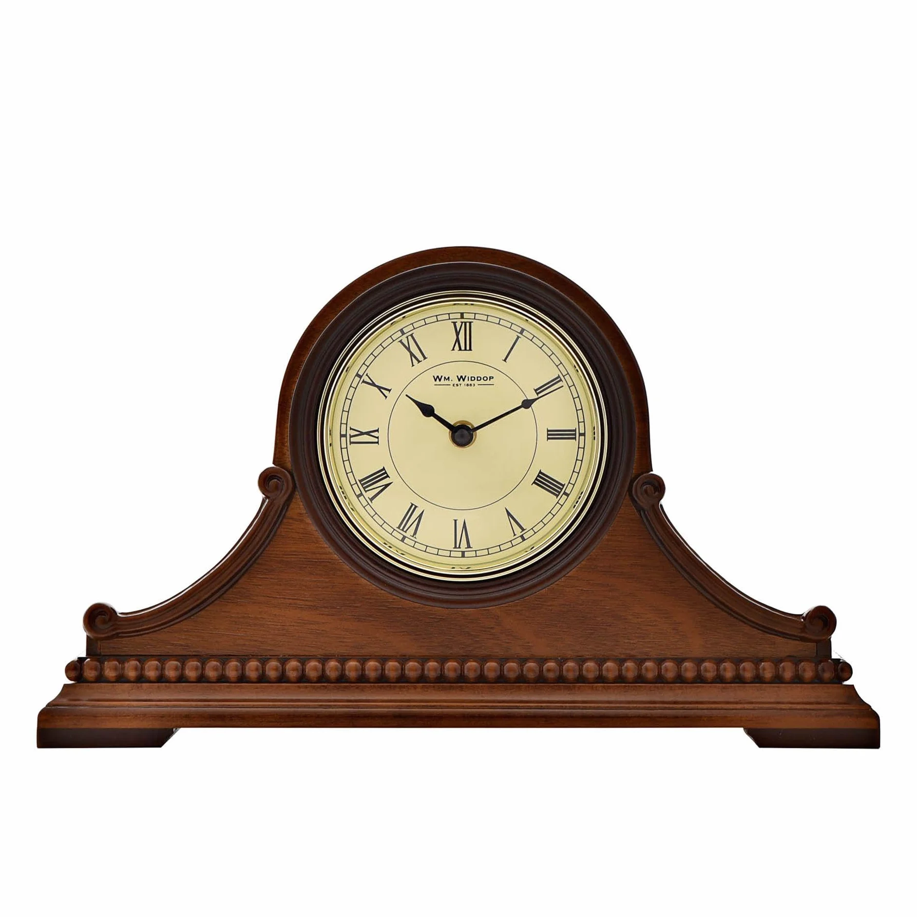 William Widdog Horloge de cheminée Napoléon en Bois