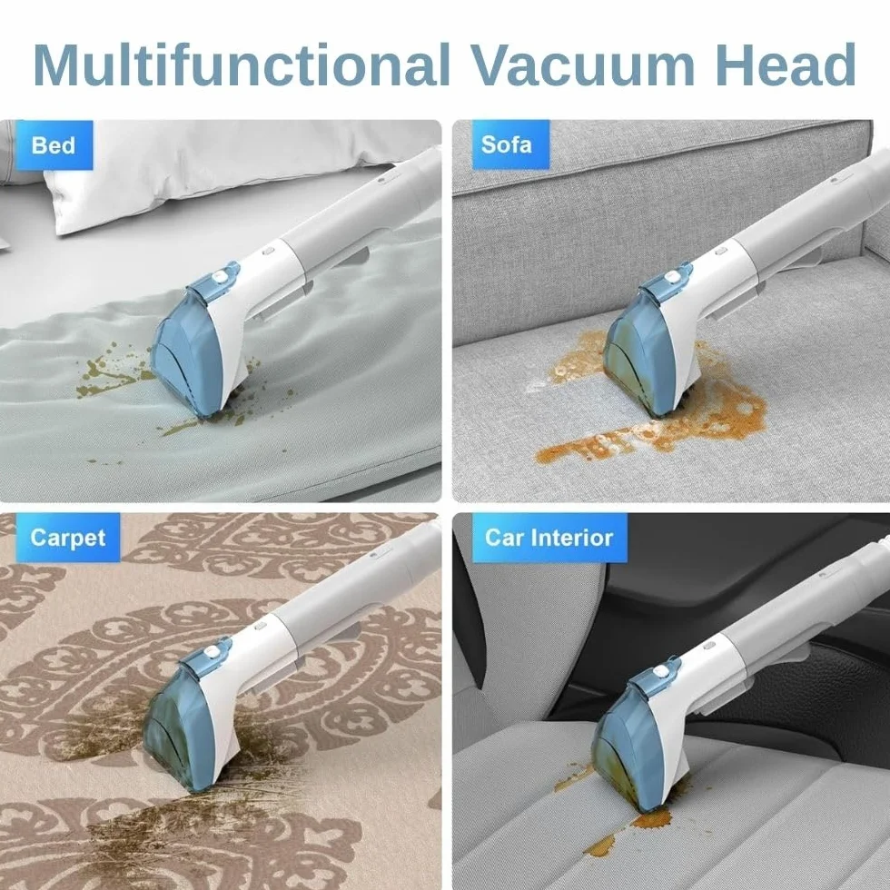Tête d'aspirateur compatible avec les aspirateurs Rivenara Carpet Spot – Machines à laver humide – Outil pour tapis et tissus d'ameublement – Buse de tapisserie portative