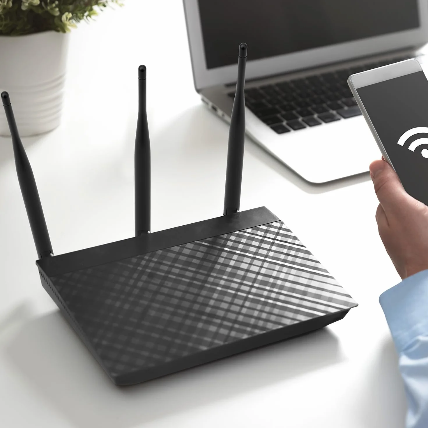 QWORK® 2 sztuki 868mhz antena dookólna ze złączem Sma, antena pochylana i obrotowa