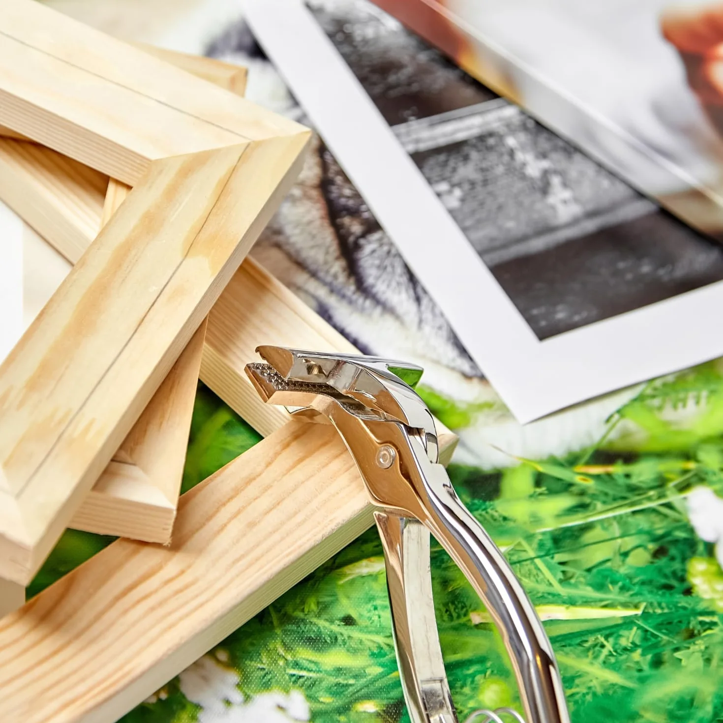 Toile personnalisée avec vos photos 20x30 cm, art mural prêt à accrocher