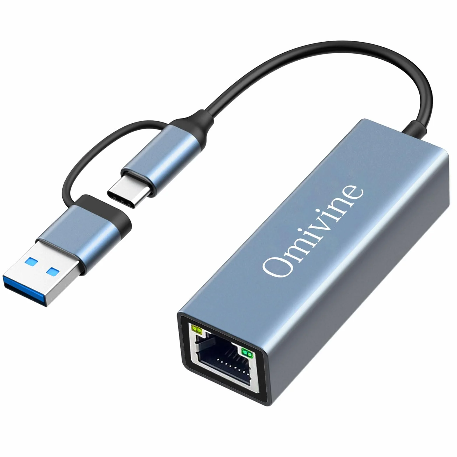 Adaptateur USB C vers Ethernet USB 3.0 RJ45 1000 Mbps Gigabit LAN