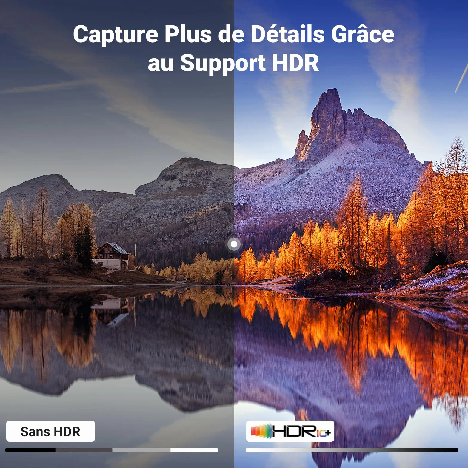 UGREEN Adaptateur USB C vers HDMI Femelle 4K 60Hz HDMI 2.0 Thunderbolt 4