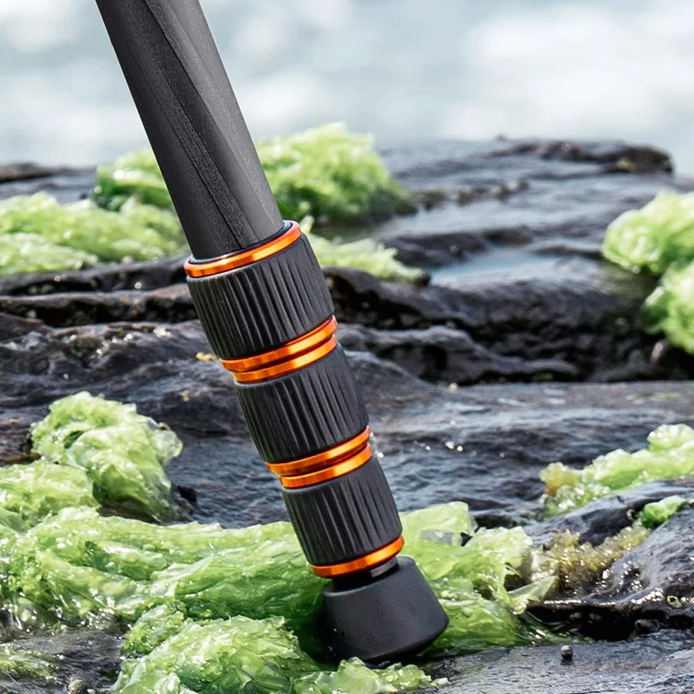 K&F Concept Uniwersalne antypoślizgowe gumowe kolce do statywu kompatybilne z gwintem 1/10.2 cm statyw monopod nogi nogi części zamienne (3 szt.)