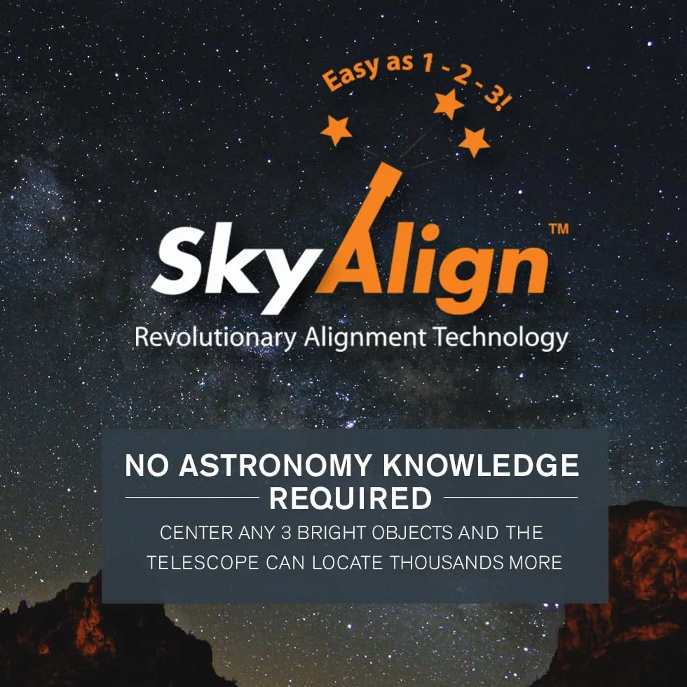 Celestron 22087 NexStar 90SLT - Przenosny skomputeryzowany teleskop Maksutowa-Cassegraina, uchwyt widelkowy z szybkozlaczka, taca na akcesoria i oprogramowanie „Starry Night” Special Edition, szary