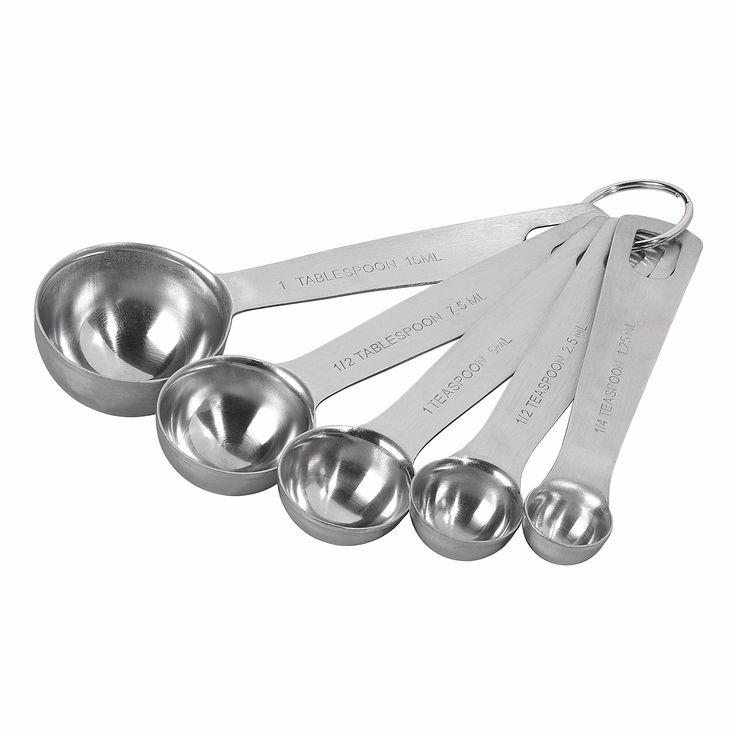Tala Cuillères Doseuses Lot de 5 Acier Inoxydable Mesure Pâtisserie Épices