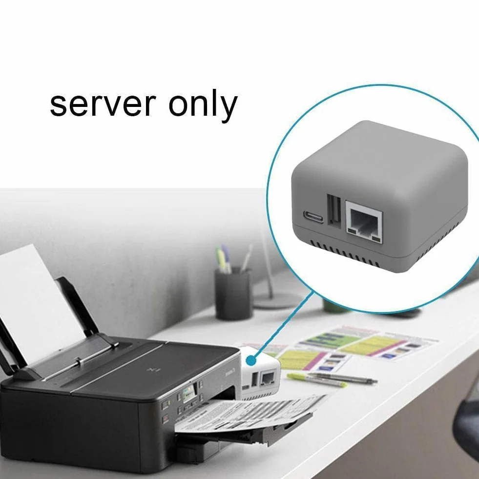 Mini NP330 Network USB 2.0 Print Server WIFI Cloud Version Impression