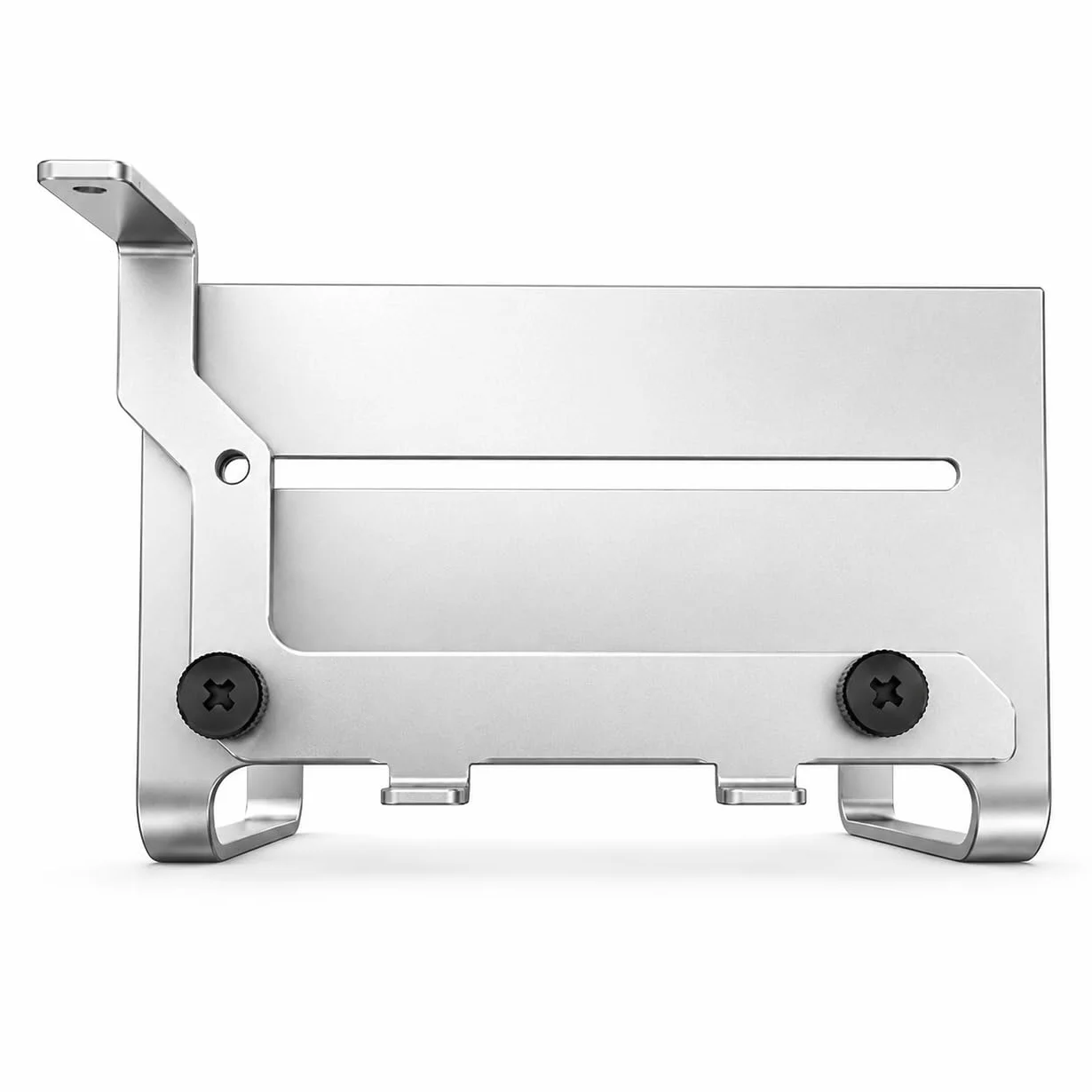 ZimaBoard Uchwyt HDD 2-kieszeniowy do ZimaBoard 2, Aluminiowy stelaż na dwa dyski 3,5", Kompaktowa rama NAS/serwera domowego, Łatwy montaż, Przyjazny dla kabli układ, Srebrny