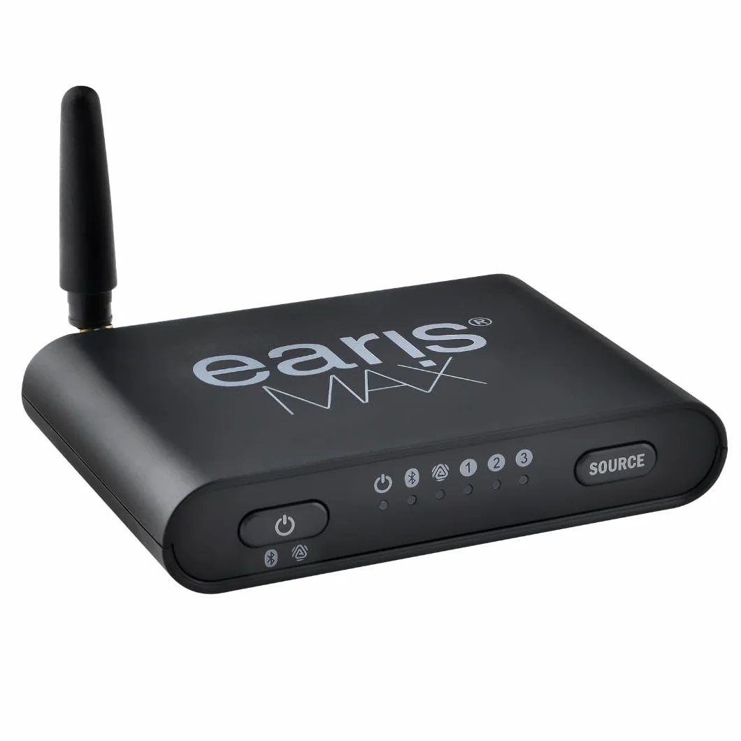 Humantechnik earisMAX Bluetooth 5.3 Auracast ™ nadajnik LE-Audio, LC3, Hires LDAC