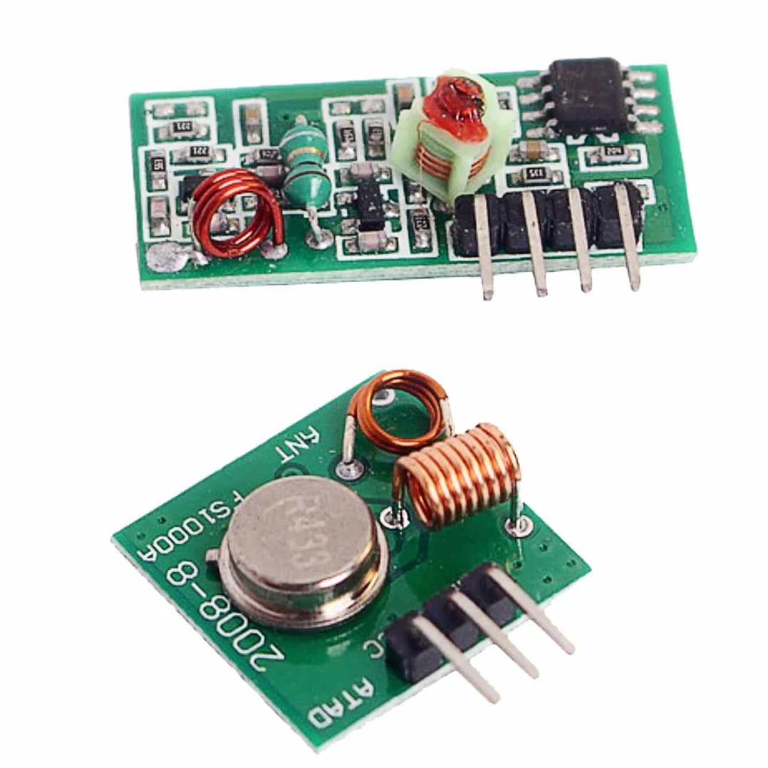 Bezprzewodowy modu? nadawczy i odbiornika DollaTek 433Mhz RF do Arduino Raspberry Pi Arm MCU WL
