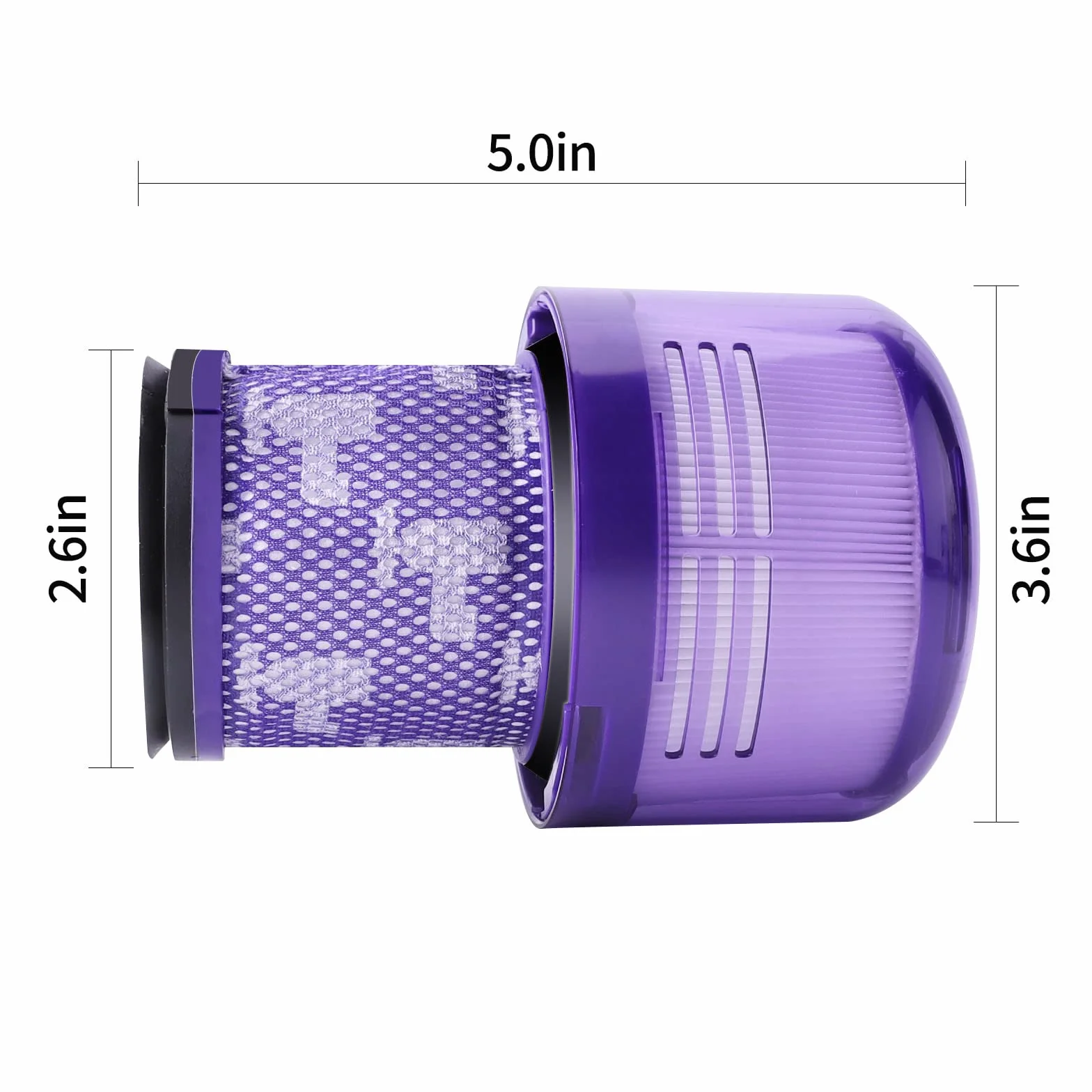 Filtre pour Dyson V11, 3 Packs Remplacement Dyson V11 V15 SV14 SV17 SV22 Aspirateur