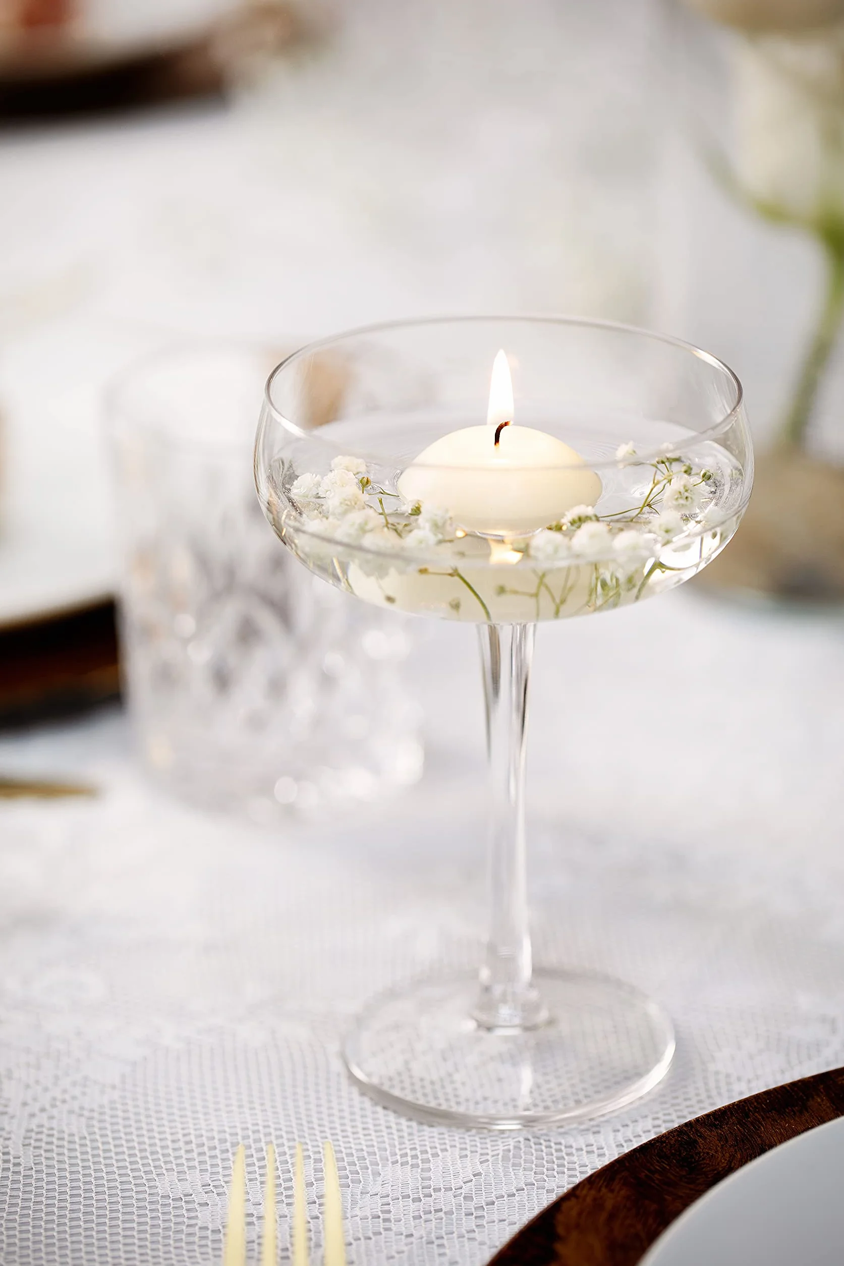 Bolsius Maxi bougies flottantes Blanc