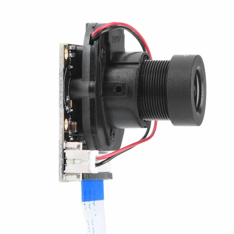 Topiky Mini Kamera na Podczerwień 5 MP - Ręczna Kamera Noktowizyjna z Regulacją Długości Ostrości, HD OV5647 1080p z 2 Diodami LED