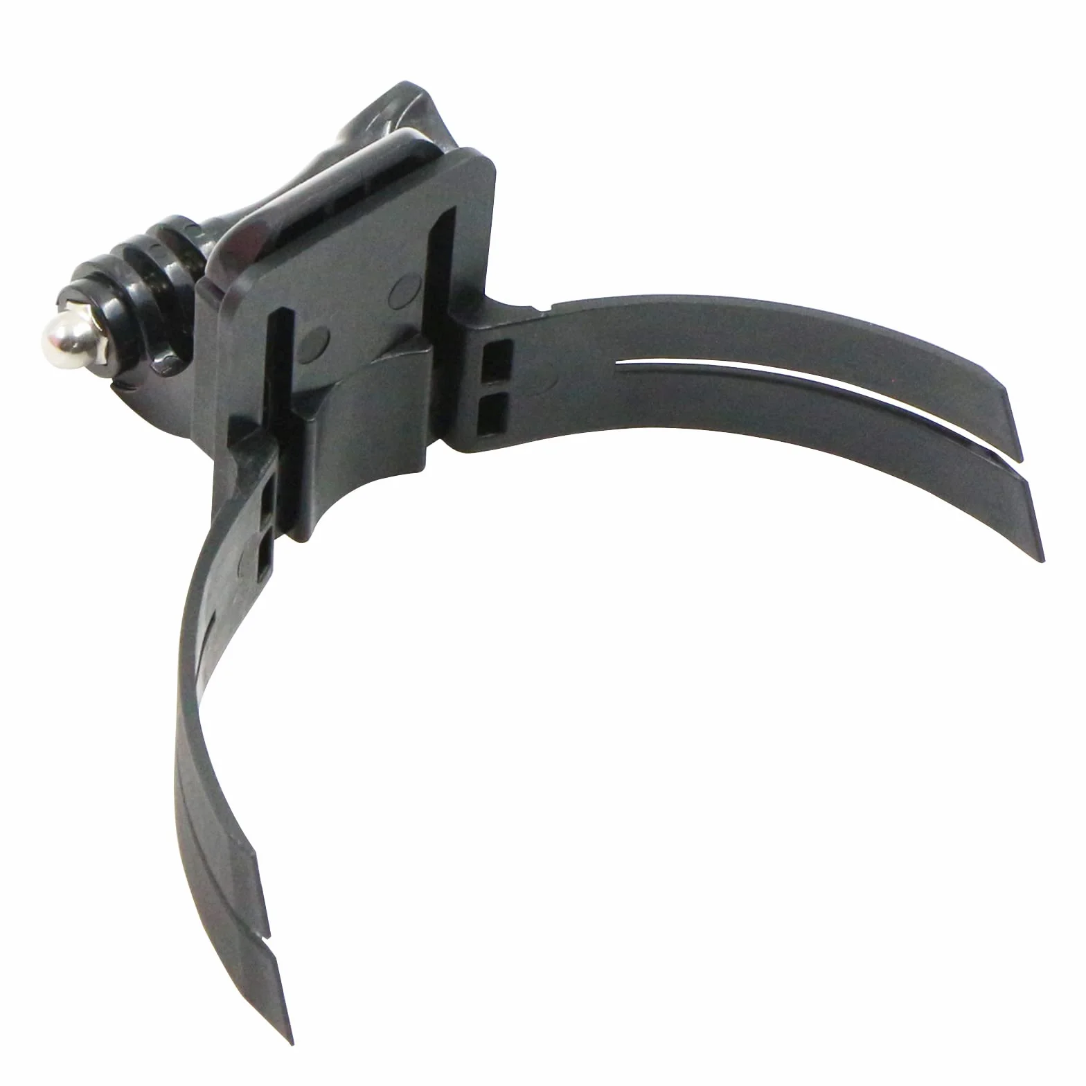 Uchwyt na kask motocyklowy, uchwyt do GoPro Hero 11, 10, 9, 8, 7, uchwyt na kask, zakrzywiony uchwyt na kask, kompatybilny z aparatami Session, Xiaomi Yi, SJCAM i innymi kamerami sportowymi