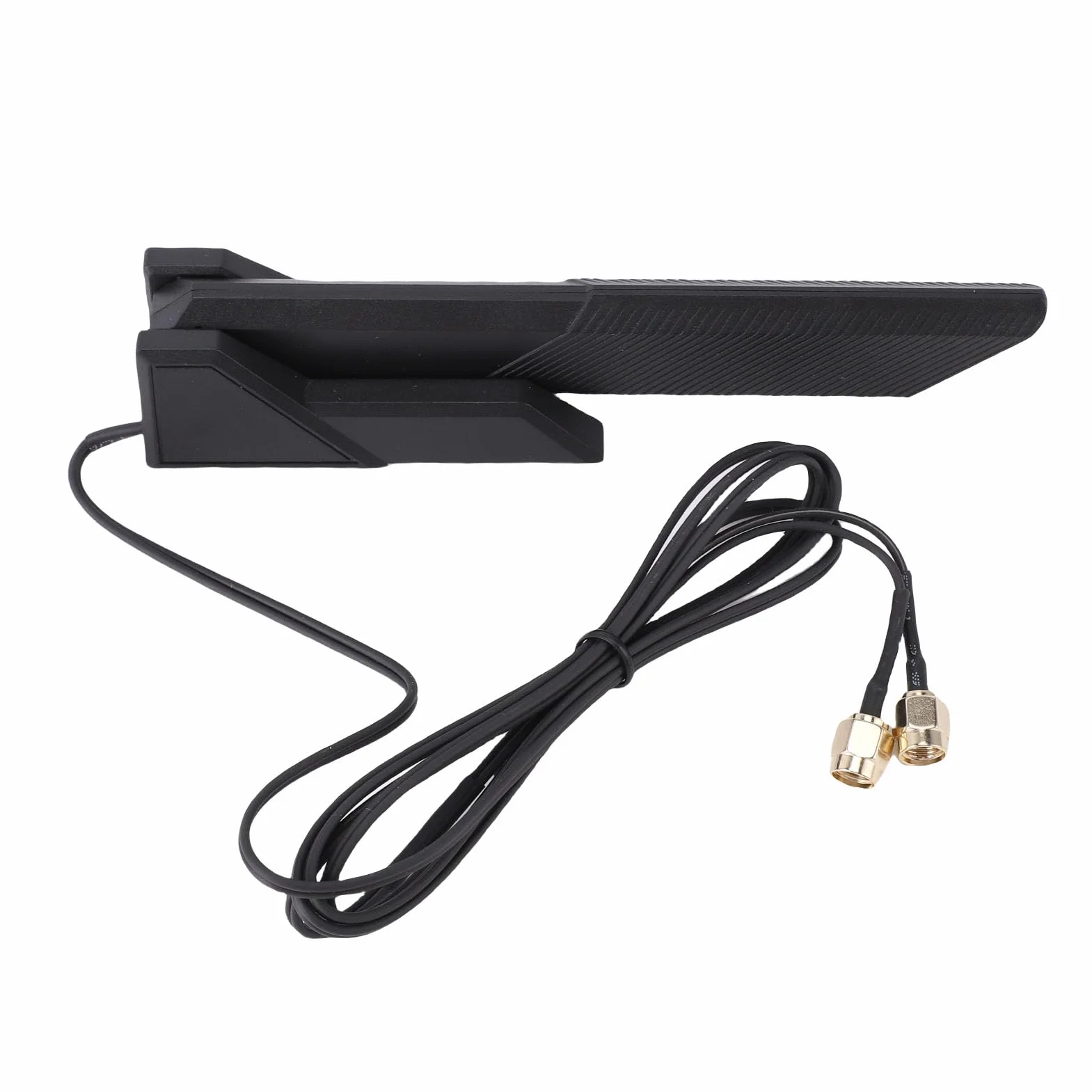 Trójzakresowa Antena WiFi, 2,4 GHz 5,8 GHz 6 GHz 12 DBi Antena SMA WiFi Podstawa Magnetyczna z Przedłużaczem 140 Mm/5,5 Cala, do Komputera Stacjonarnego Karta WiFi PCIe Router