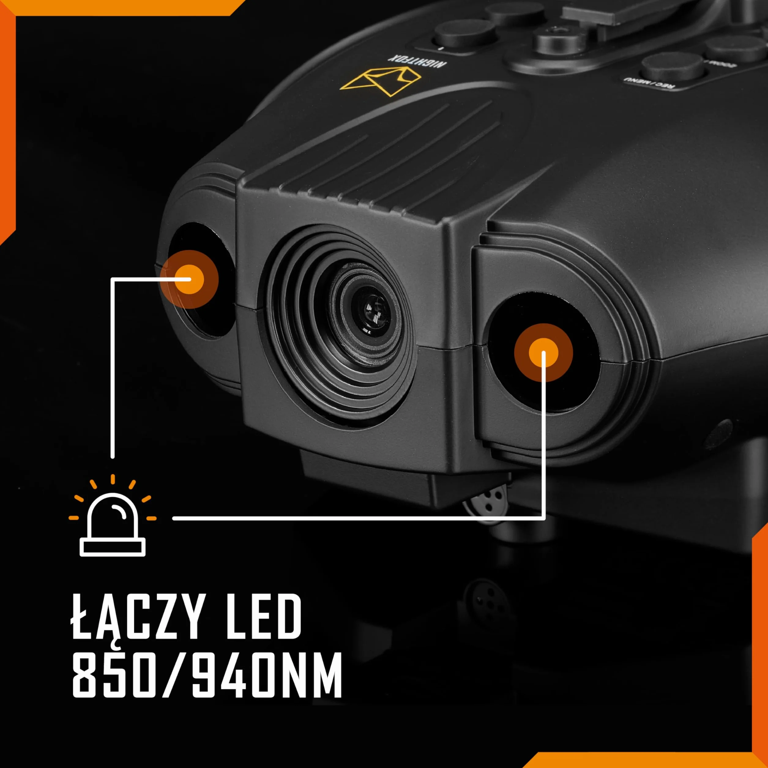 Nightfox Swift 2 Pro Gogle noktowizyjne | Mocowane na głowie | Powiększenie 1x | HD 1080P | Ładowanie przez USB | Cyfrowe lornetki noktowizyjne na podczerwień