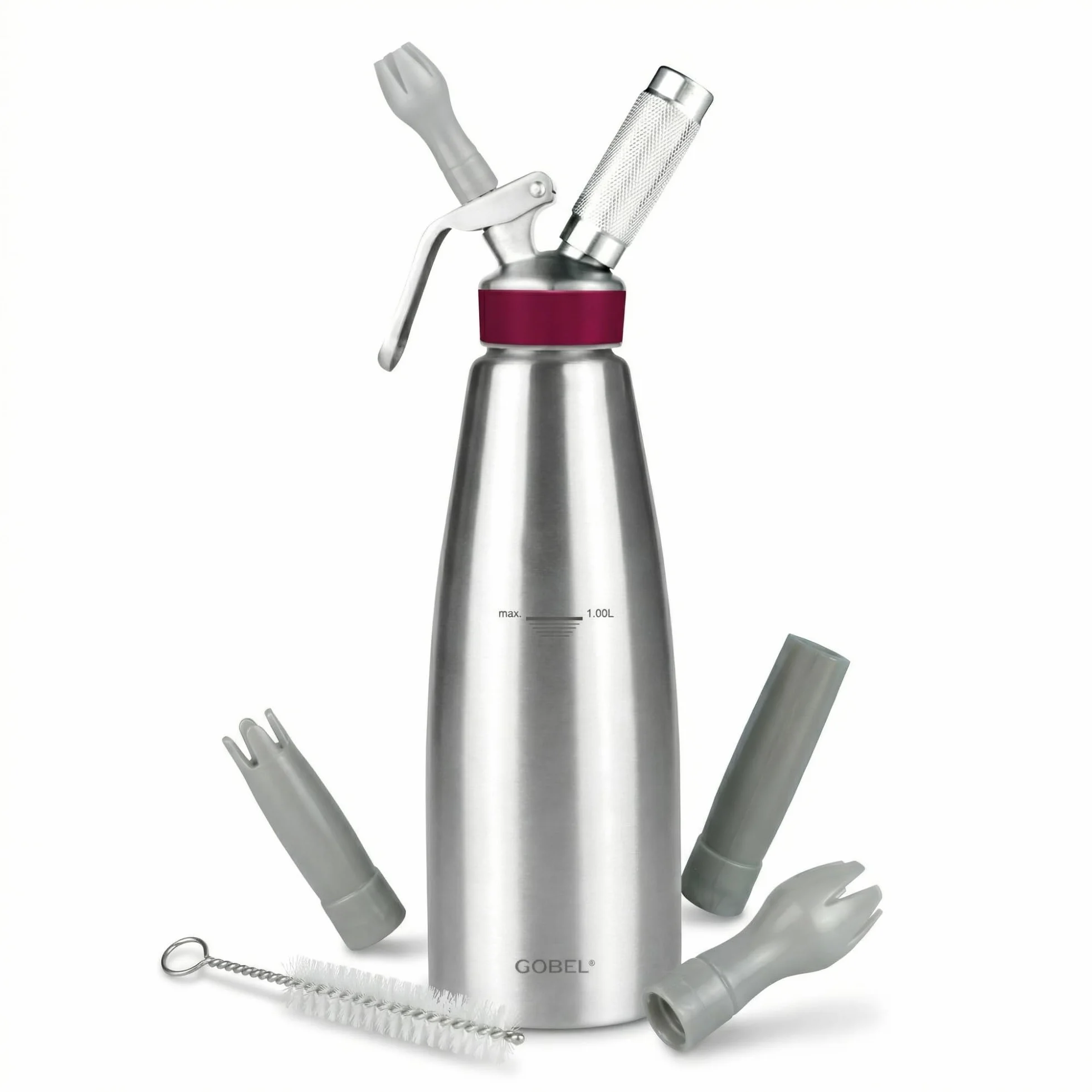 Siphon de cuisine professionnel INOX 1L - GOBEL