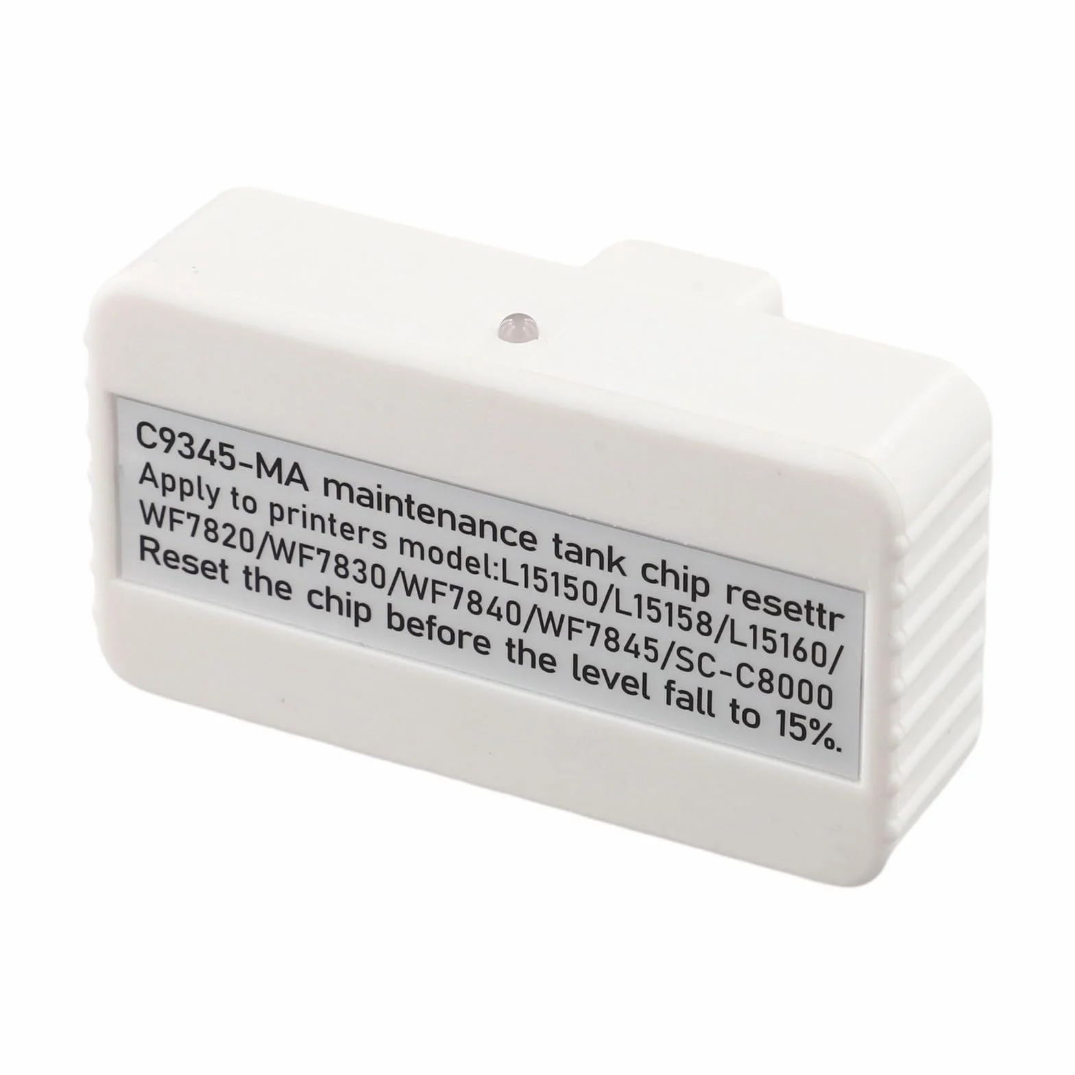 Boîte de maintenance réinitialisateur rechargeable pour ET-8550 ET-5800 ET-8500 ET-16600 compatible L8058 L18058 L8168 L8188