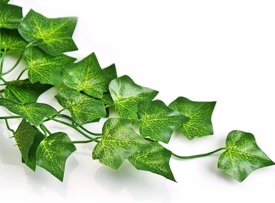 Lierre Artificielle Guirlande Vigne 2.2M, Plante Artificielle Extérieur Décoration Mariage