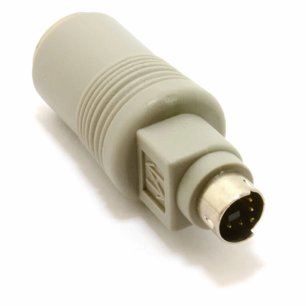 kenable AT Clavier Vers PS/2 adaptateur 5 Broches DIN Femelle Vers 6 Broches Mâle