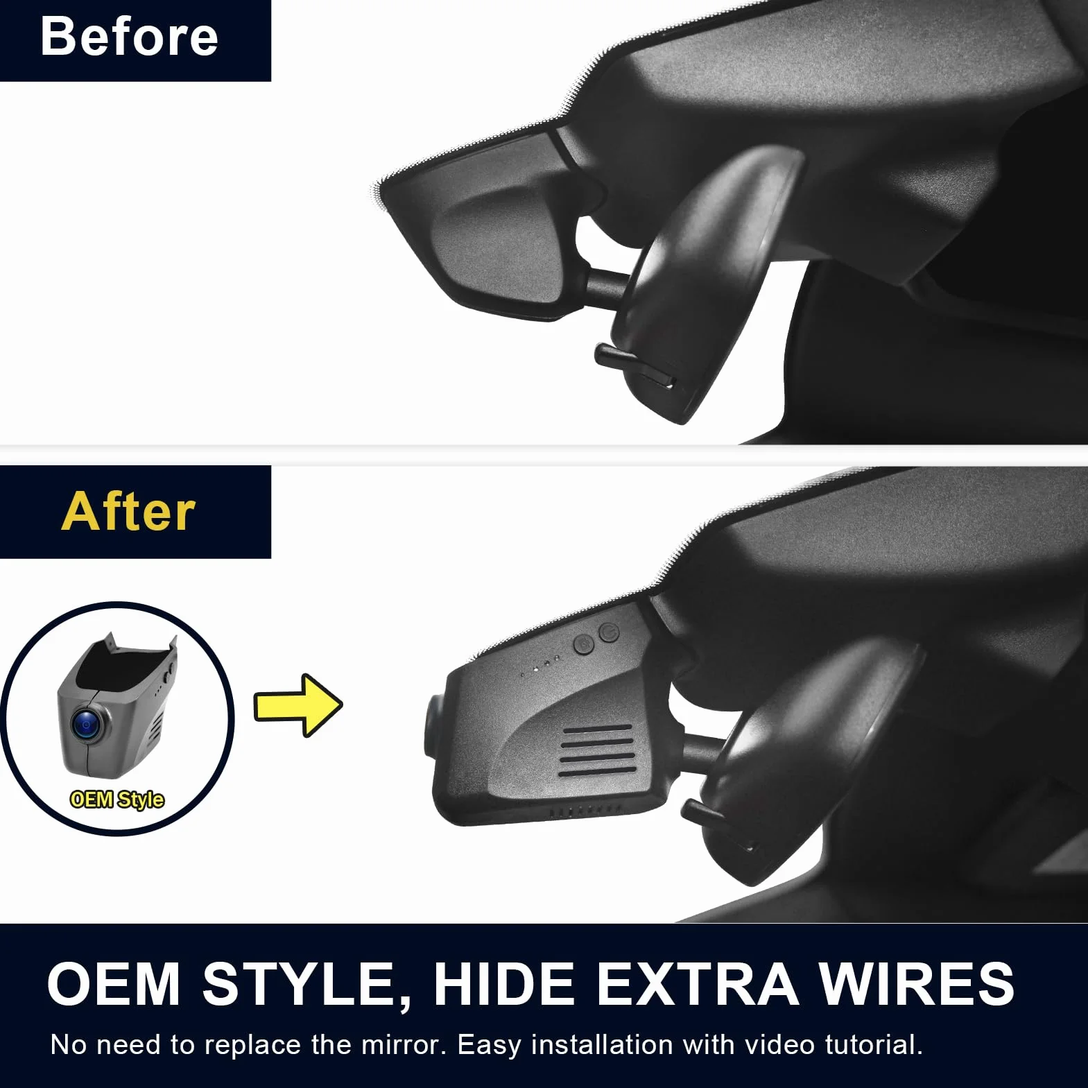 4K Dash Cam for Porsche Cayenne(E2 92A) 2011-2018,Macan 2015-2026, 911(991) 2011-2019, Panamera(970) 2010-2016, Boxster/Cayman(981) 2013-2016, 718 Boxster/Cayman/Spyder(982) 2017-2025 (Model B), 128GB