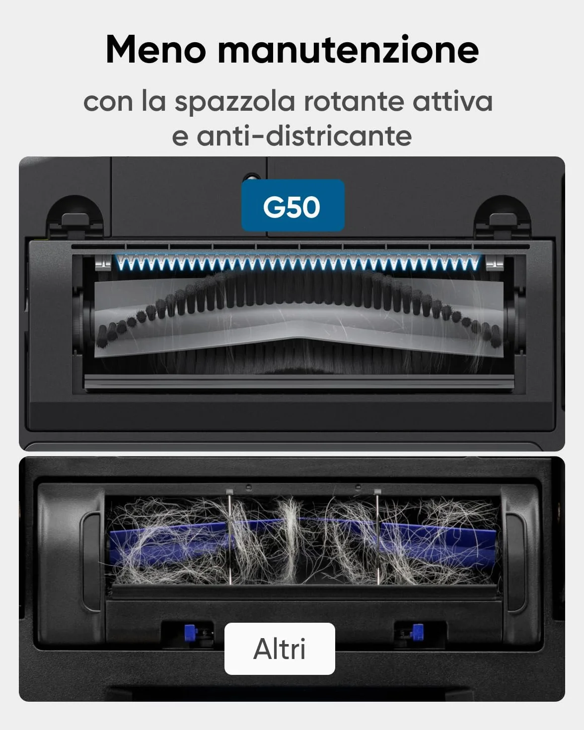 eufy G50 Aspirateur Robot 4000 Pa Navigation Dynamique Brosse Dégraissante Pro Reconditionné