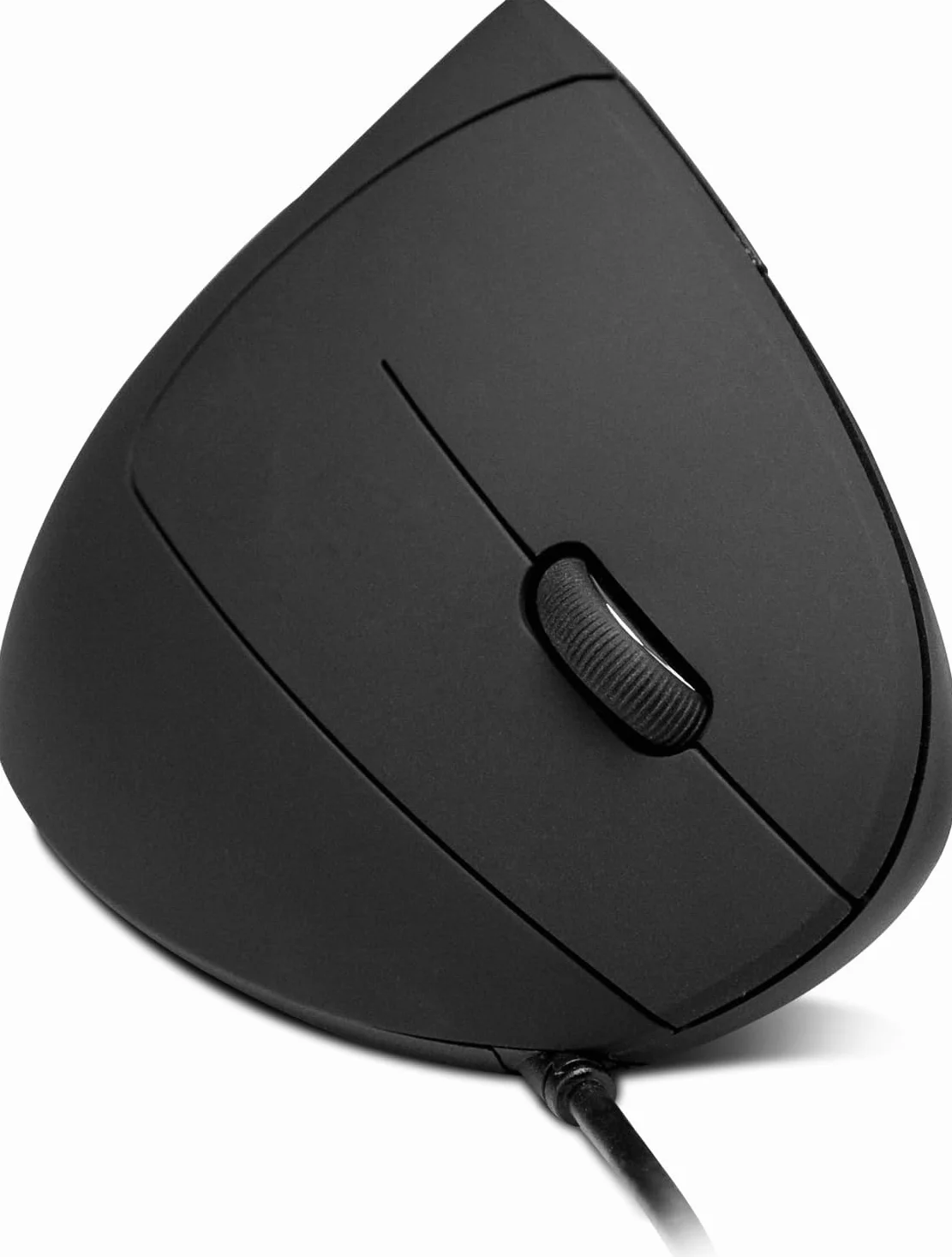 Anker Pionowa mysz pionowa, ergonomiczna mysz optyczna, kabel USB, kompatybilna z praworęcznymi, komfort i eliminacja tułowia dłoni i stawu, 1000/1600 DPI, 5 przycisków