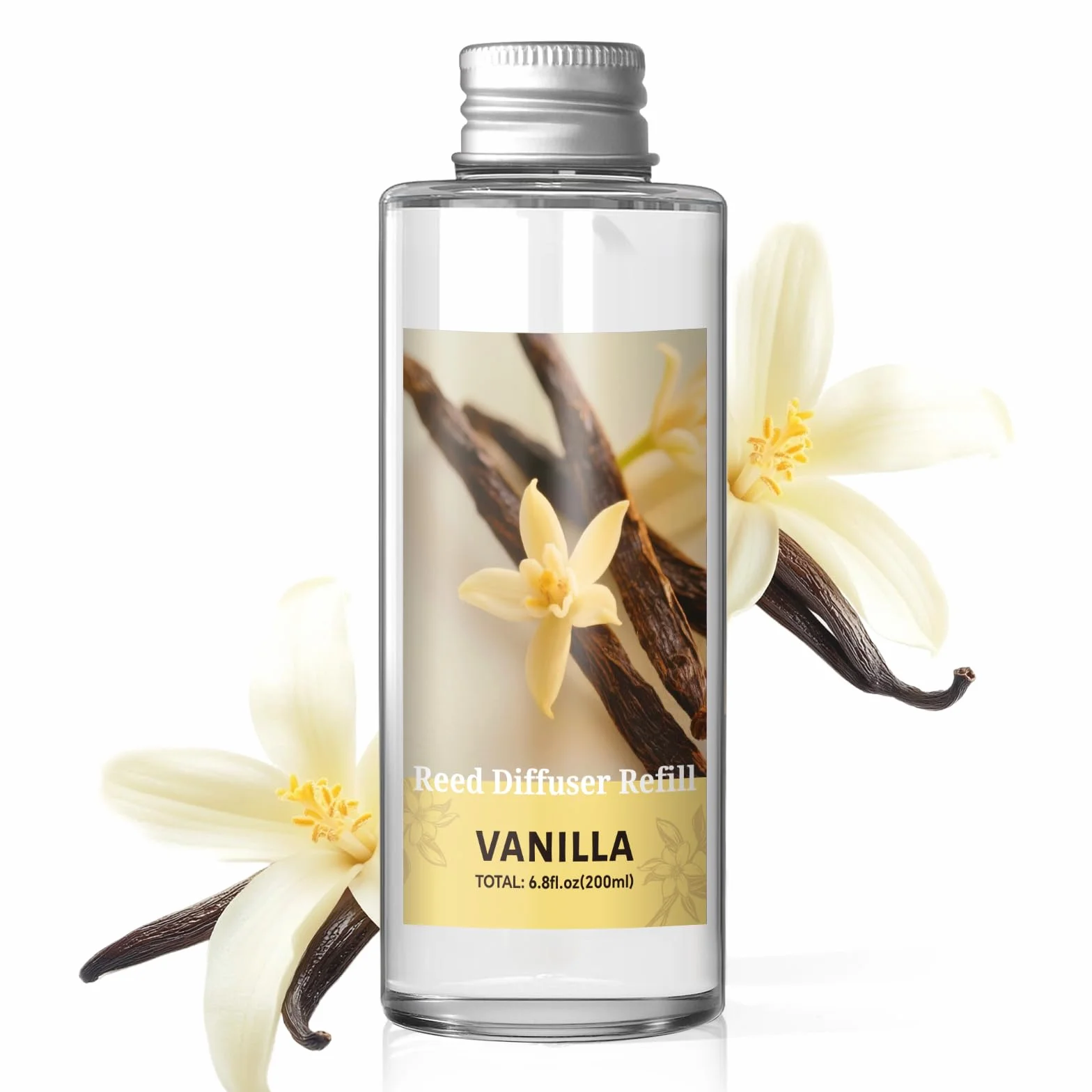SCENTORINI Diffuseur de Parfum Vanille 200ML Recharge Parfum Ambiance Maison