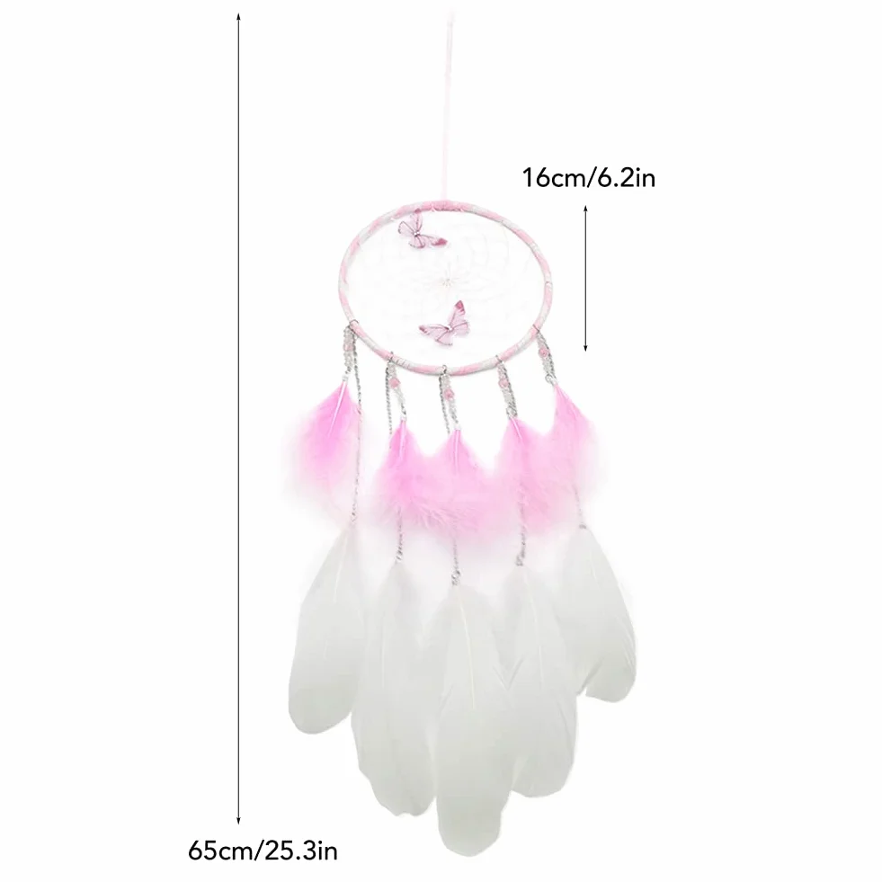 Papillon Dream Catcher Tenture Murale Plume Décoration Mariage Chambre