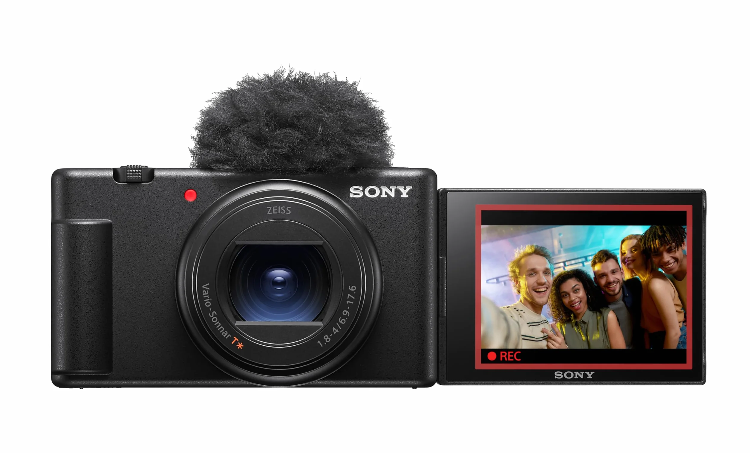 Sony ZV-1 II | Hybrydowy aparat podróżny klasy premium (1-calowy przetwornik warstwowy, zmiennoogniskowy obiektyw szerokokątny, zdjęcia 20 MP i filmy 4K, bezproblemowe przesyłanie na smartfon)