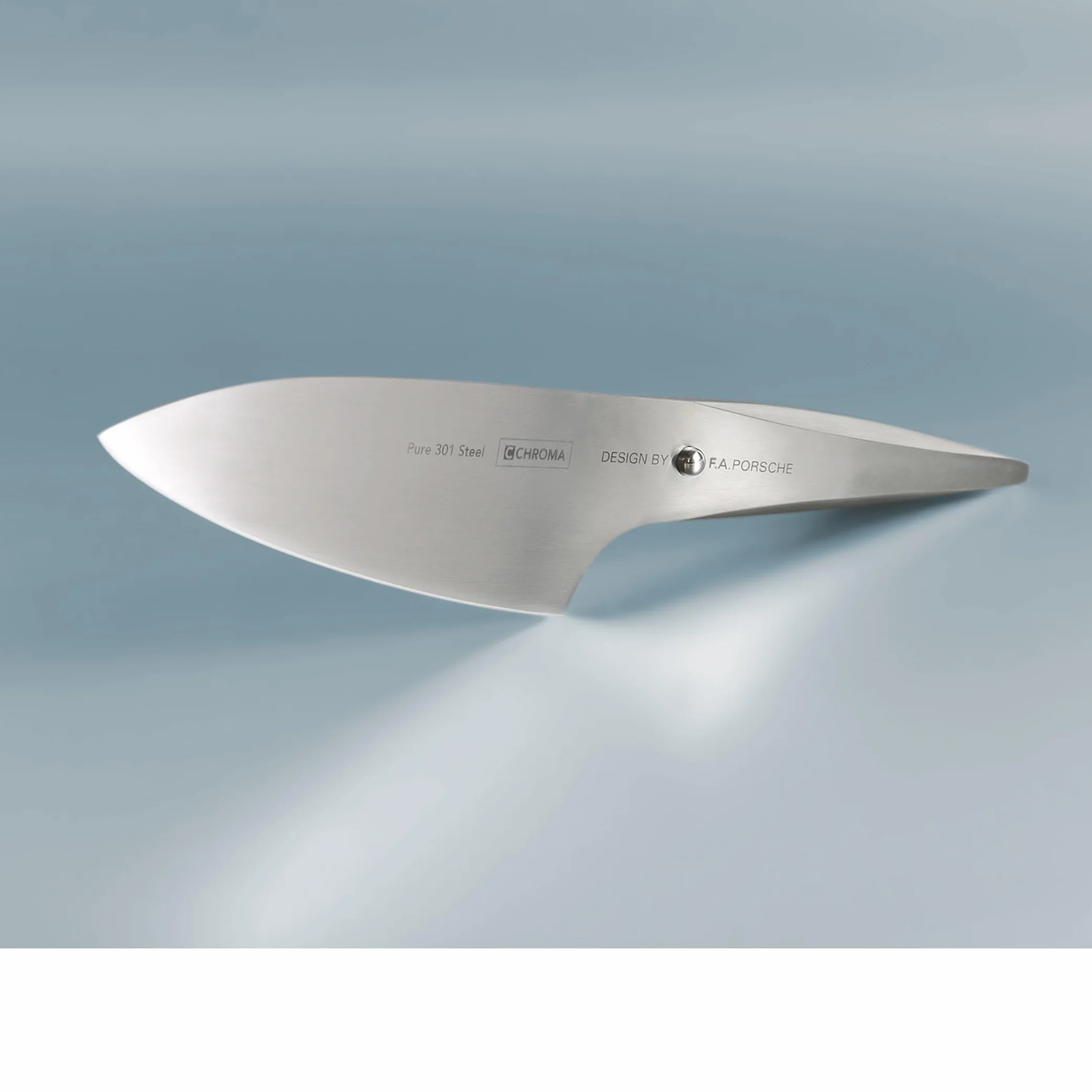 Chroma P21 Type 301 Design by F.A Porsche - Couteau Santoku alvéolé 17,8 cm