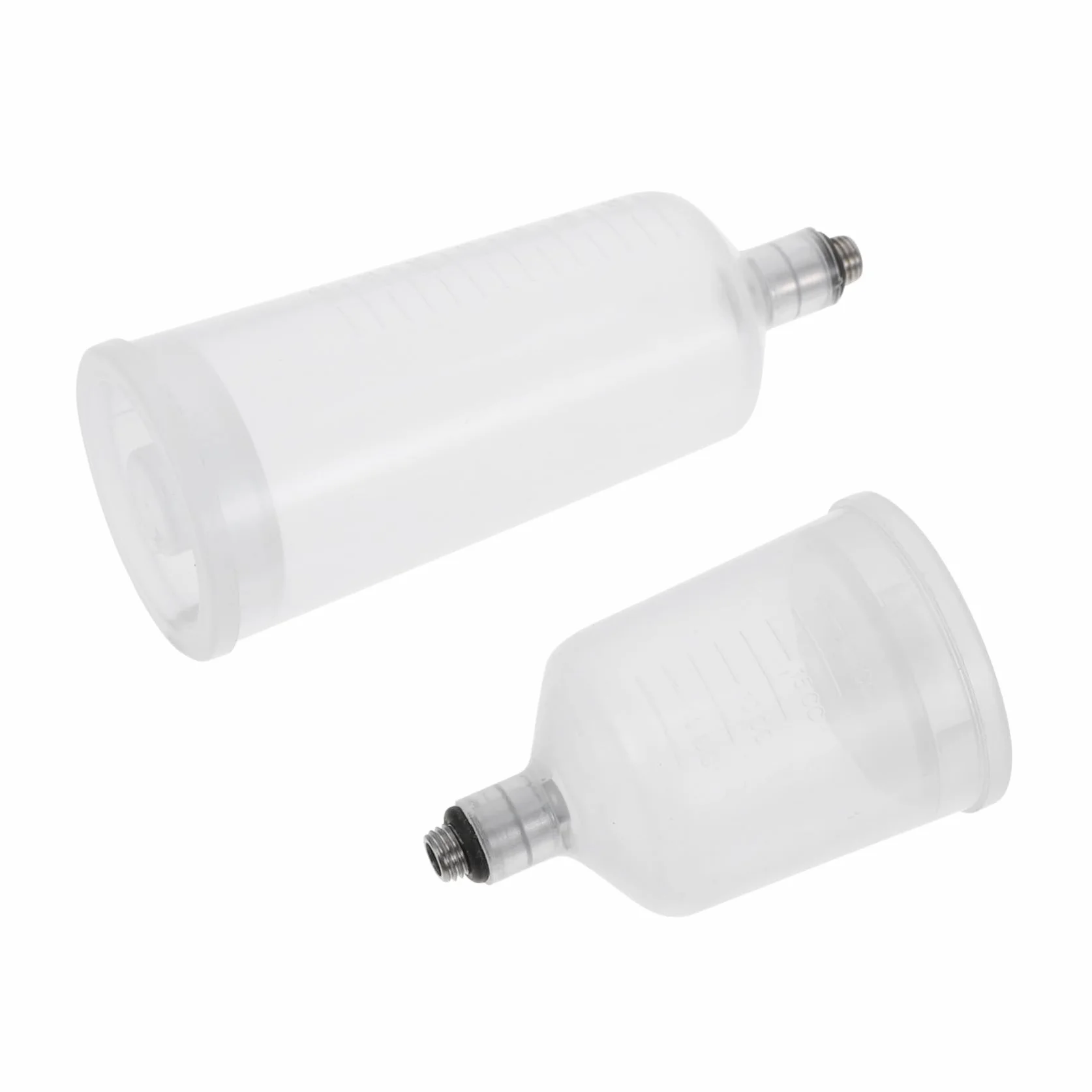 Bouteilles Aérographe Transparentes 2 Pièces Lot Gobelet à Pigments Remplaçable