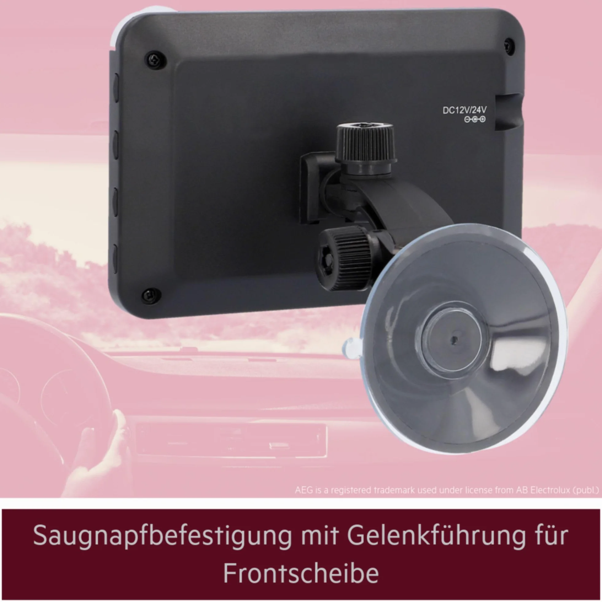 Aeg 10997 Kamera, Czarny, 4,3 Cala
