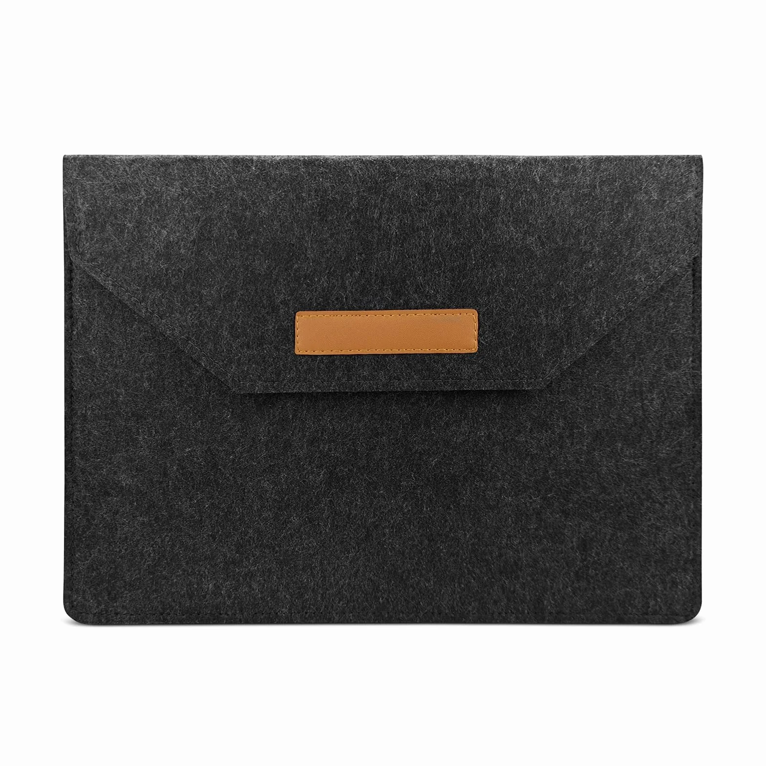 AfitLulu Filcowe etui na laptopa 13", torba z wieloma przegródkami, ochronne etui na MacBook, ultracienka torba na tablet (czarne)