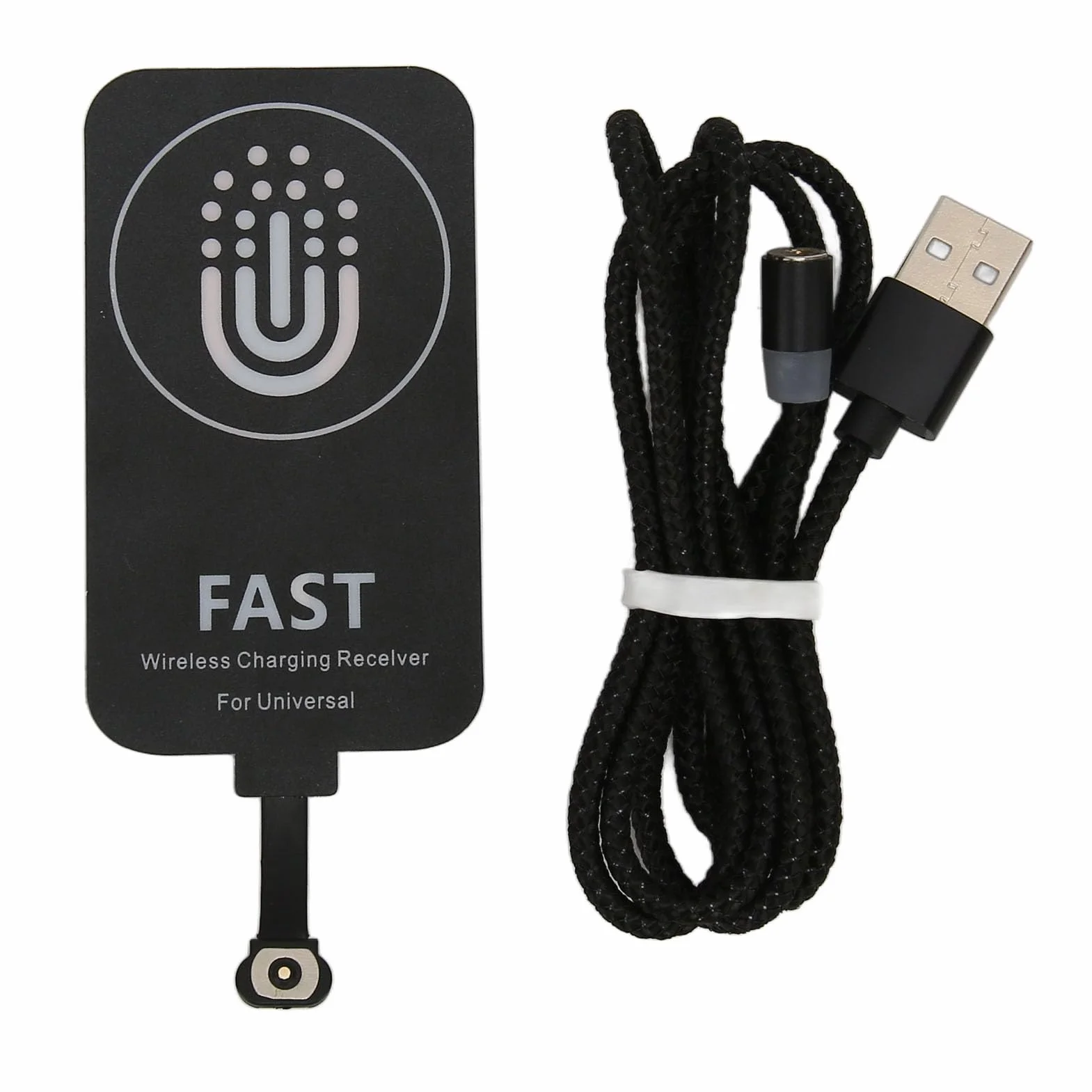 Bezprzewodowy Odbiornik ładowania Typu C, Ssanie Magnetyczne USB C Qi Bezprzewodowa ładowarka z Odbiornikiem Łatka ładująca