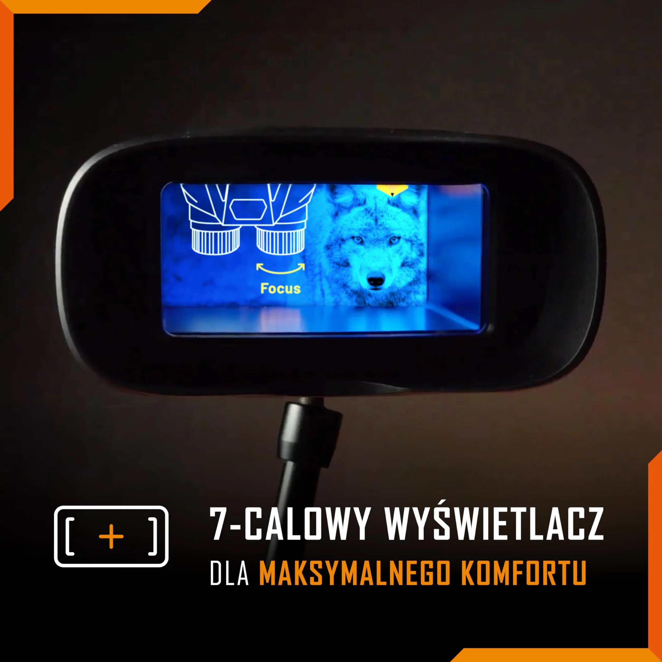 Okulary Noktowizyjne - Nightfox Ember Lornetka Noktowizyjna na Podczerwień, Łatwa w Użyciu, Dużym Ekranem, Powiększenie 4x, Zasięg 250m, Wideo 4K, Gogle Lornetki na Biwakowania