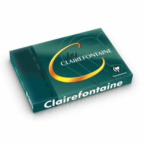 Lot de 5 Ramette de 250 feuilles de papier C by Clairefontaine vergé ivoire, A4, 100 g/m²