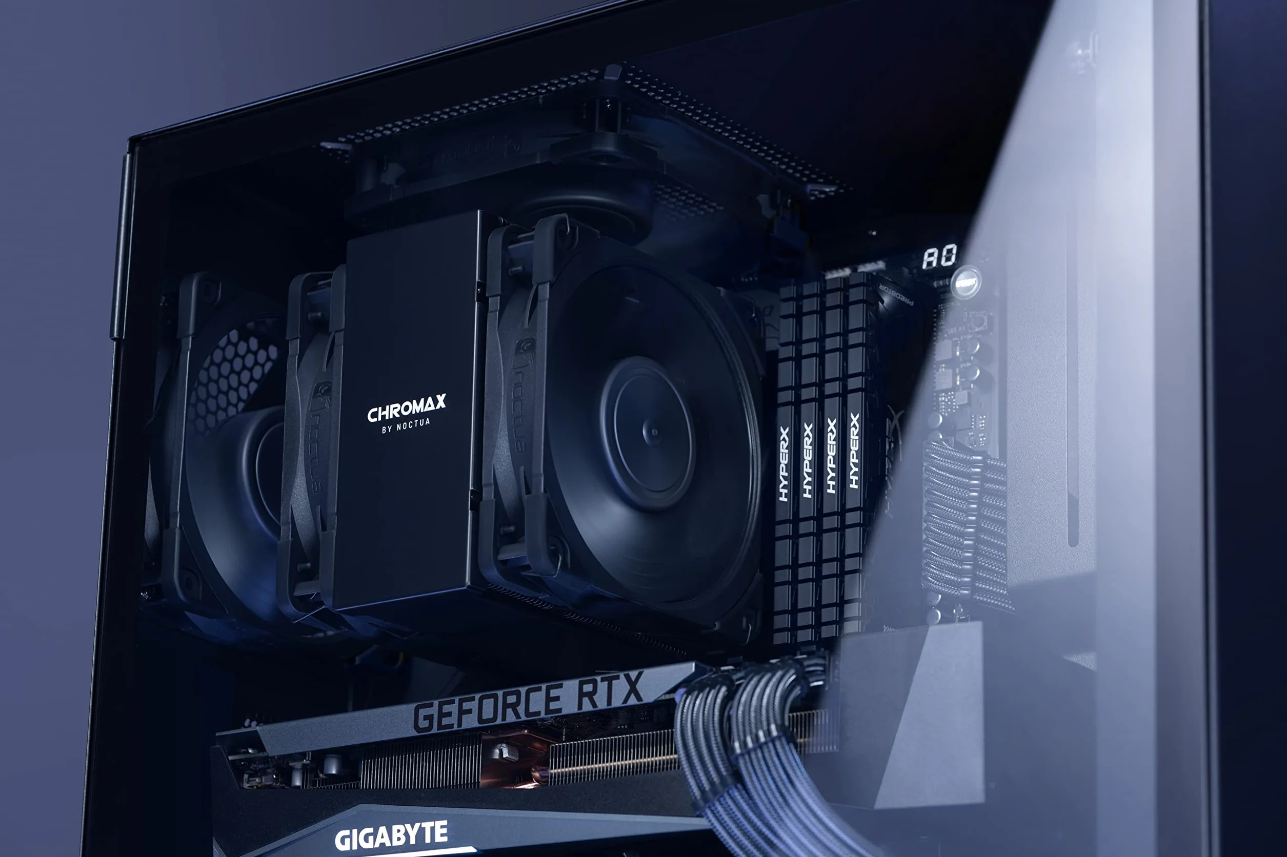 Noctua NA-HC8 chromax.black, Pokrywa Radiatora dla NH-U12A (Czarna)