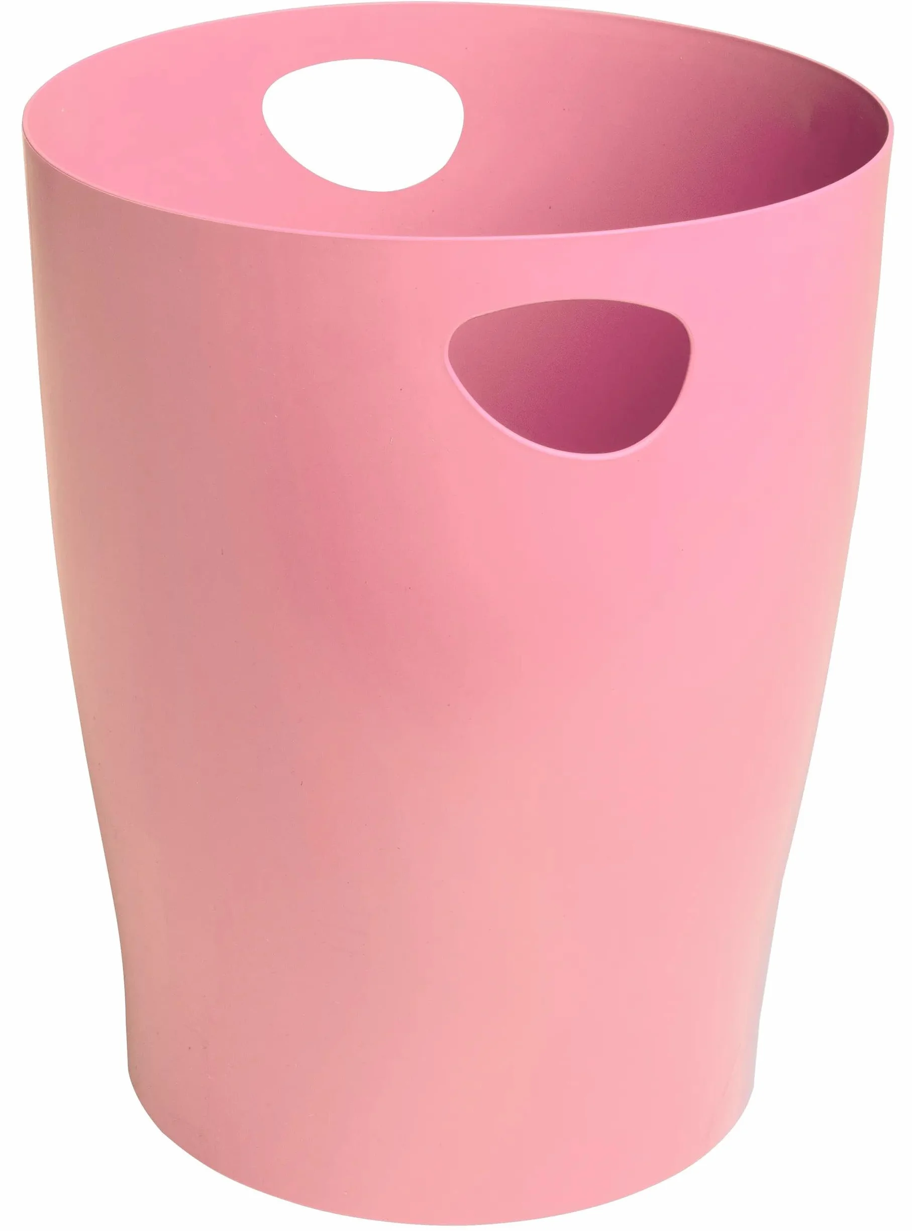 Exacompta Corbeille à Papier ECOBIN Autentik 15 Litres 26,3 x 26,3 x 33,5 cm Rose Candy