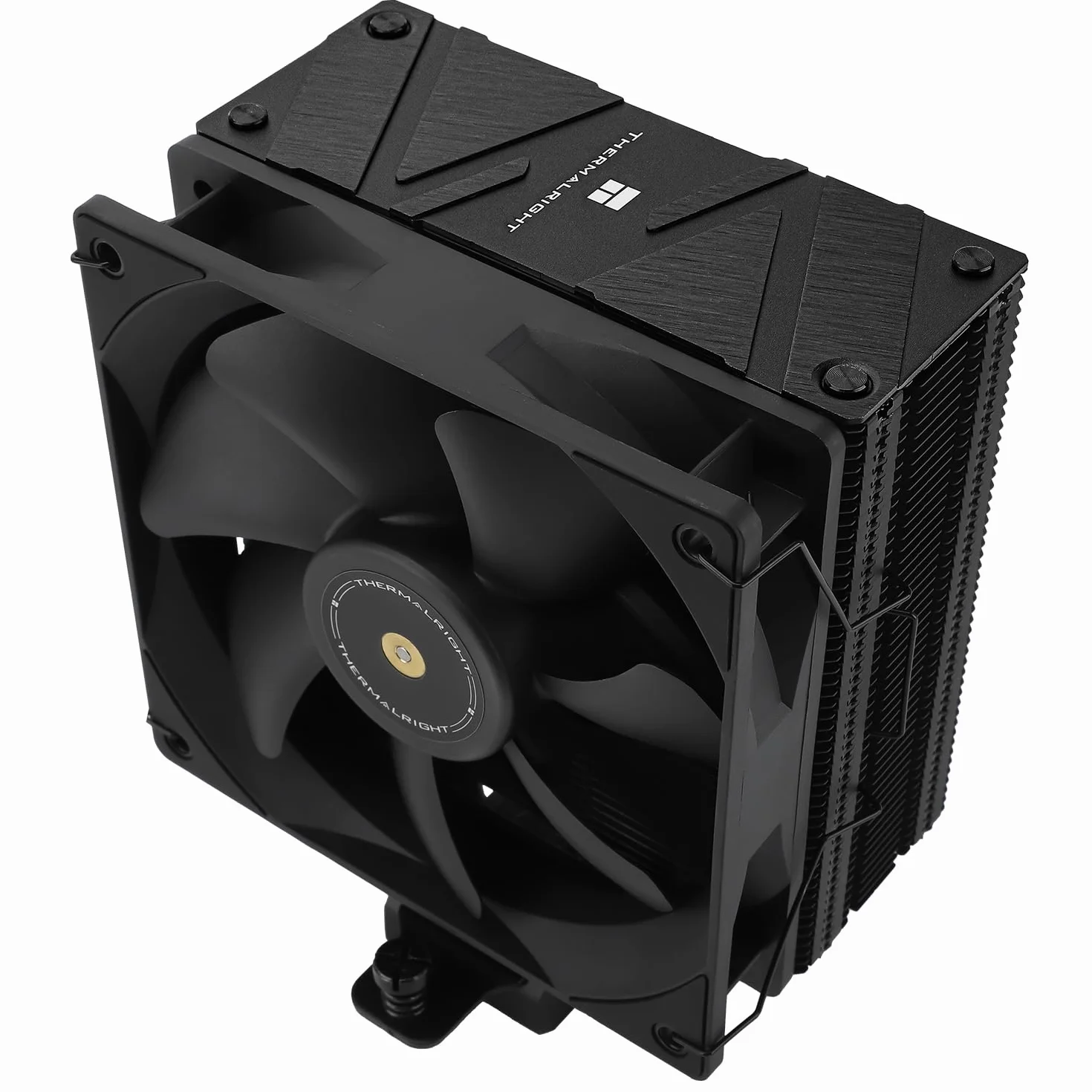 Thermalright-TR Assassin Spirit 120 EVO DARK CPU chłodnica powietrza z 4 × 6 mm HeatPipes, TL-E12B V2 PWM wentylator chłodzący CPU, 156 mm wysokości, do Intel 1700/115X/1200/1851, AMD: AM4 AM5