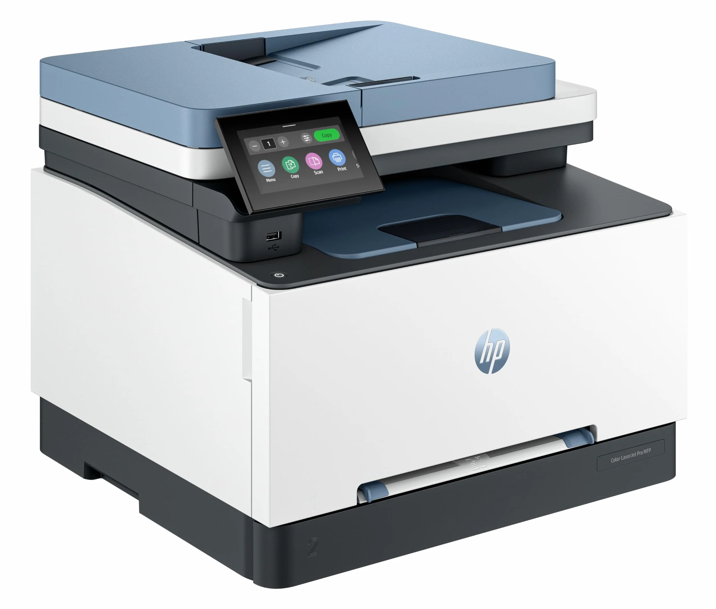 HP Color LaserJet Pro MFP 3302fdwg wielofunkcyjna kolorowa drukarka laserowa, faks, automatyczne drukowanie dwustronne, wysoka prędkość drukowania, ekran dotykowy CGD, Wi-Fi, Ethernet, USB, HP Wolf