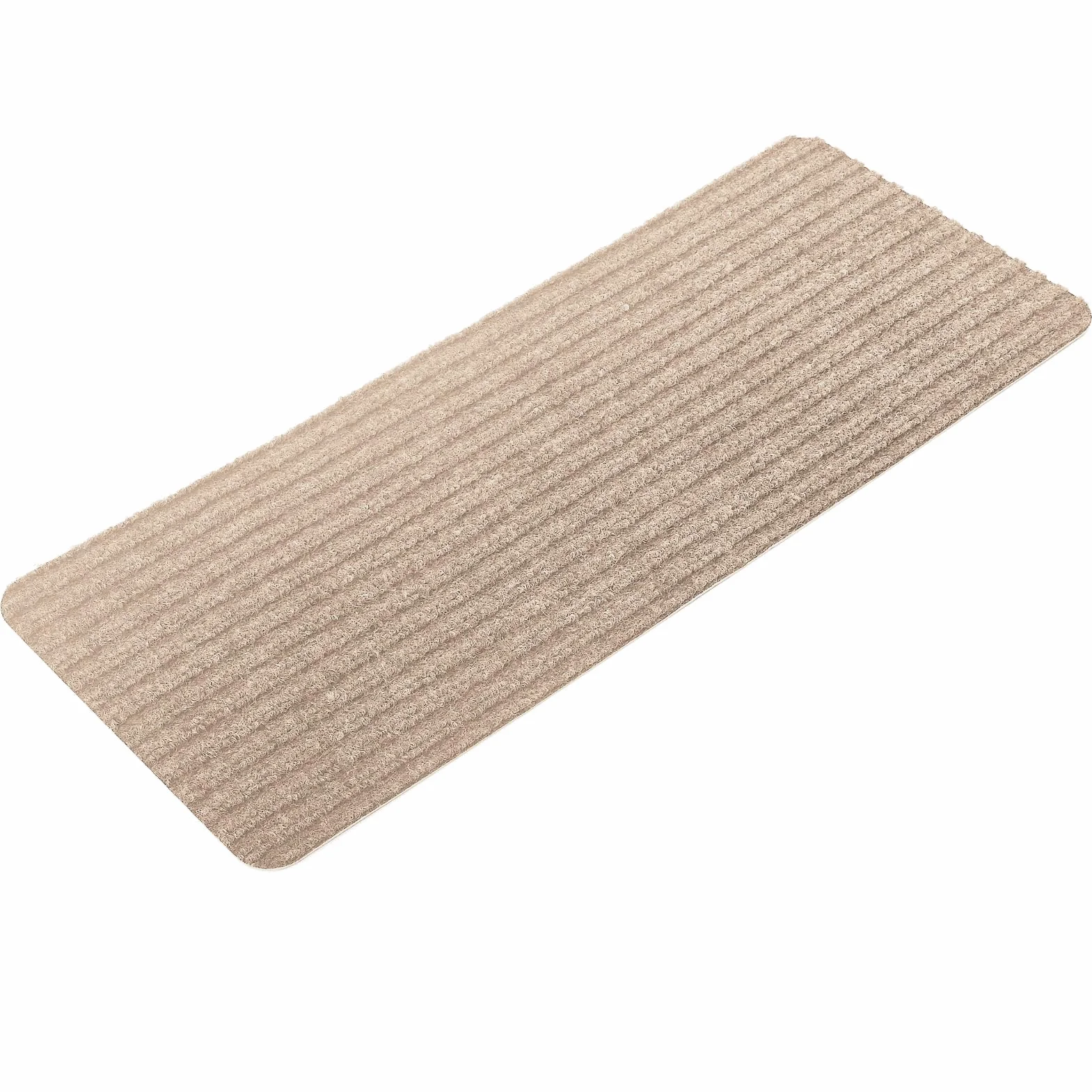 Tapis d'Escalier Antidérapant Lot de 15 Marchettes Autocollantes 76 x 20 cm Beige