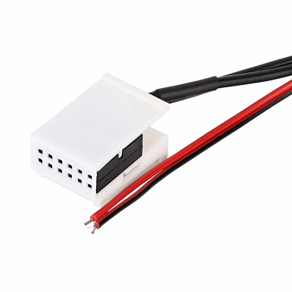 Samochodowy moduł AUX Bluetooth 12 V 12-pinowy samochodowy adapter AUX Bluetooth pasuje do MCD RNS 510 RCD 200 210 300 310 500 510