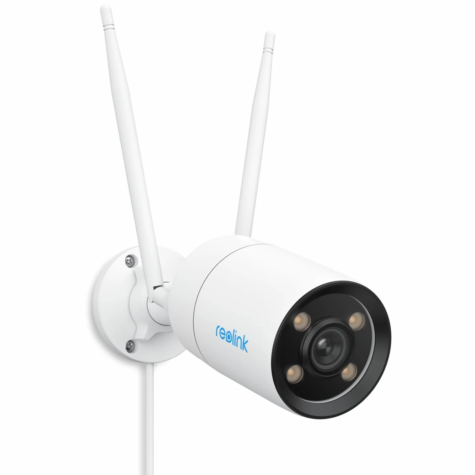 Reolink Zewnętrzna Kamera ColorX z noktowizorem True Color, rozdzielczością 2K 4MP HD, Wi-Fi 5GHz/2.4GHz, Super Przysłoną F1.0, Zaawansowanym Czujnikiem 1/1.8'', Dwukierunkowym Dźwiękiem, CX410W
