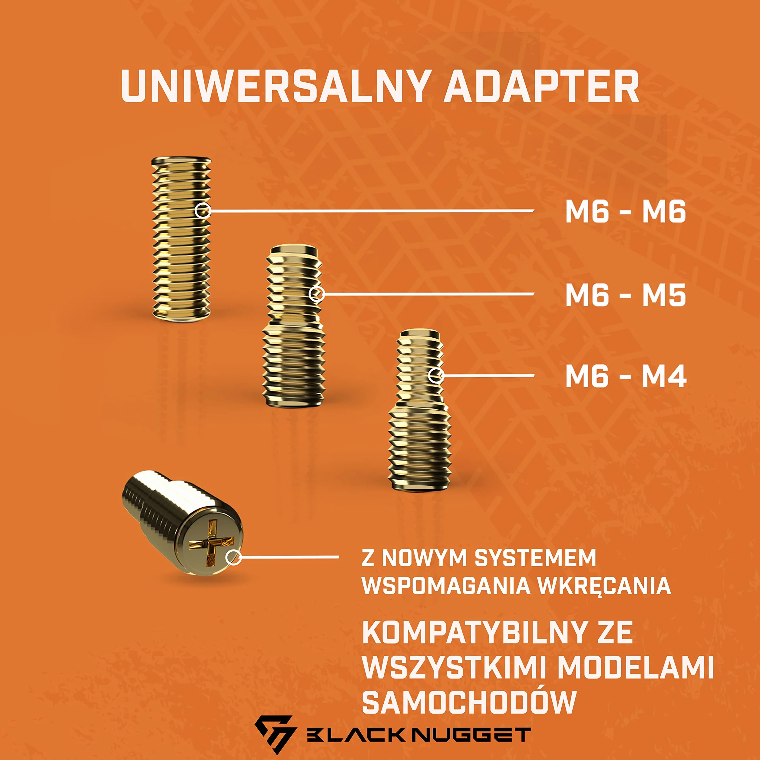 BlackNugget® Car Antenna 5cm - Uniwersalna antena samochodowa - Antena dachowa z pierwszorzędną jakością odbioru - Antena do odbioru AM & FM