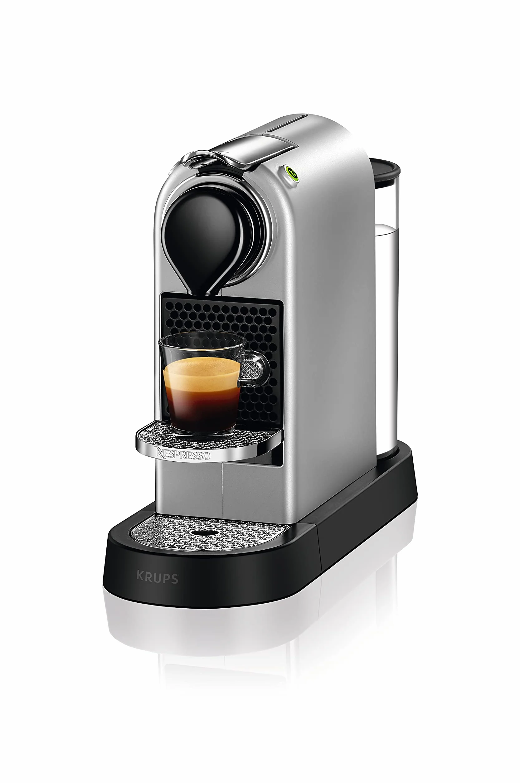 Machine à Café Nespresso Krups Citiz Argent Cafetière à Capsules XN741B10