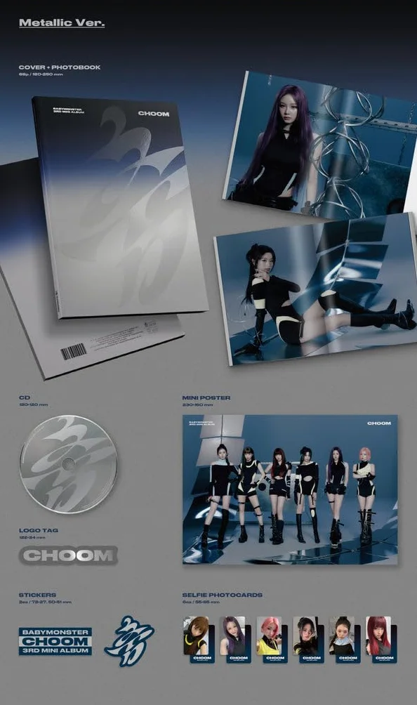 Babymonster Choom CD 3rd Mini Album Prism ver.