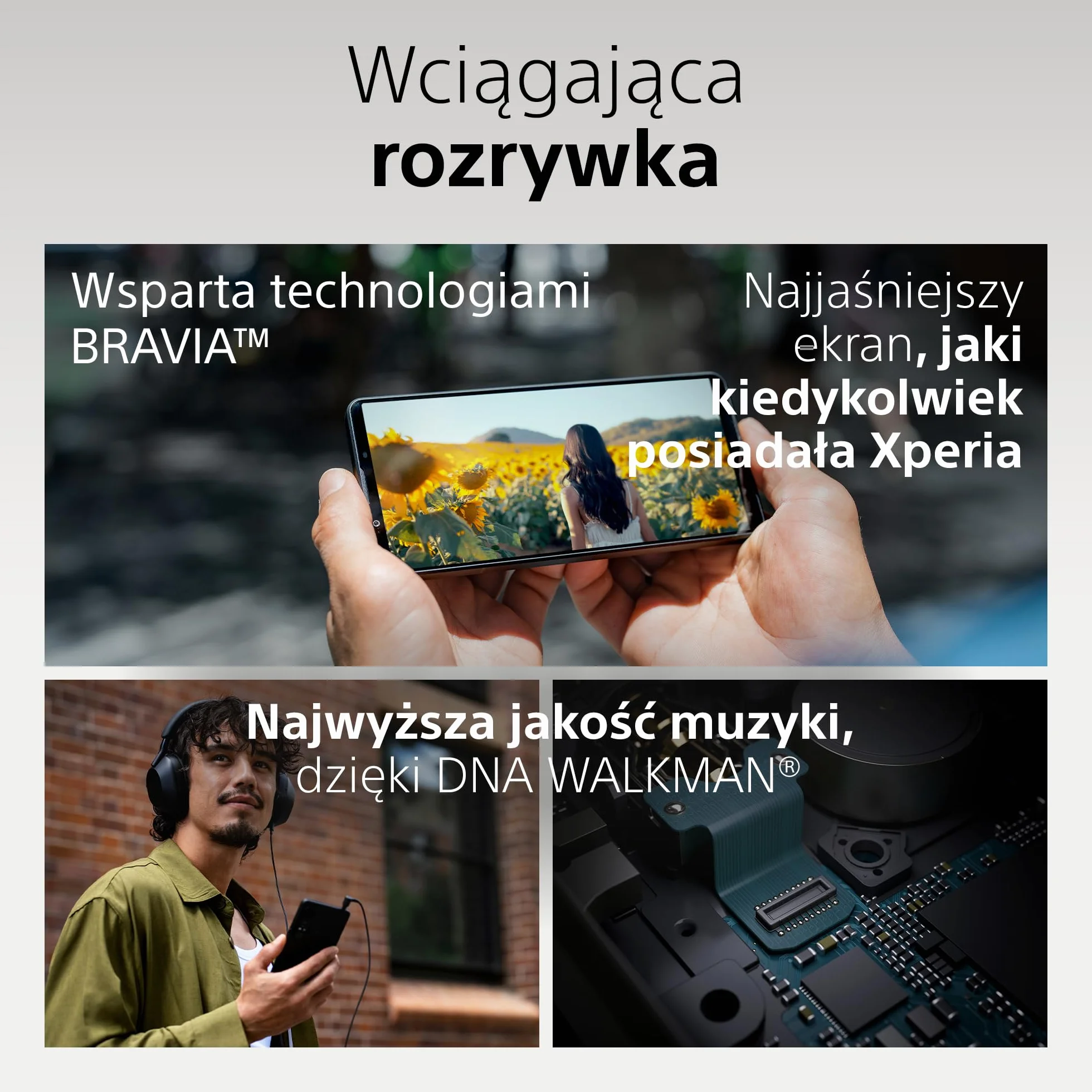 Sony Xperia 1 VII | Nowy, superszerokokątny przetwornik | Xperia Intelligence | 2 dni na baterii | Czarny