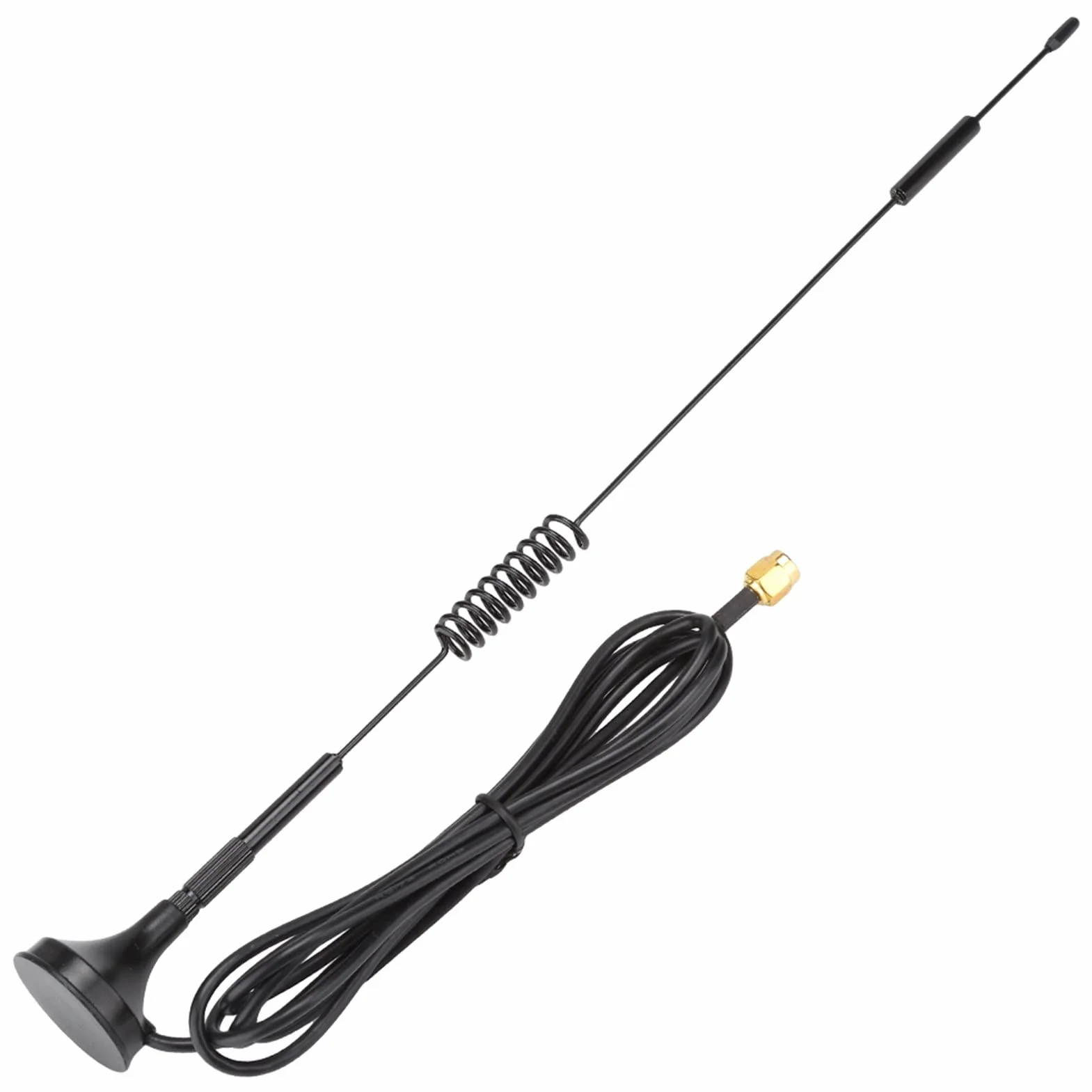Antena Yctze 433 MHz 10 DBi o Dużym Wzmocnieniu — moduł Bezprzewodowy 31 Cm z Zasysaniem Magnetycznym, Męski SMA, Idealny do Sieci Obwodowych, Częstotliwości Telewizyjnych i